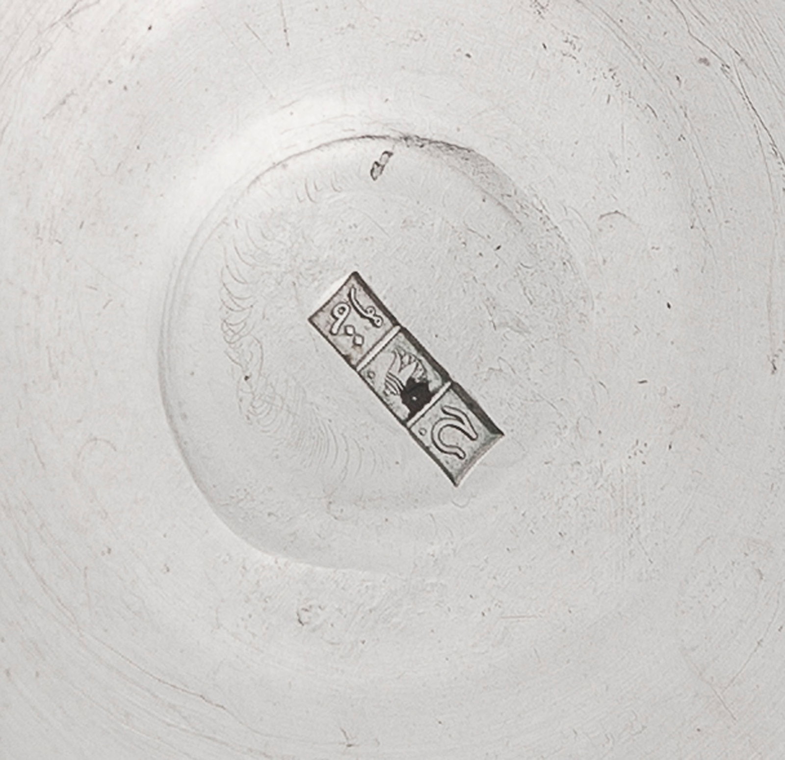 Suite de 12 flûtes à champagne en argent égyptien, XXe s., le fût torsadé & - 3