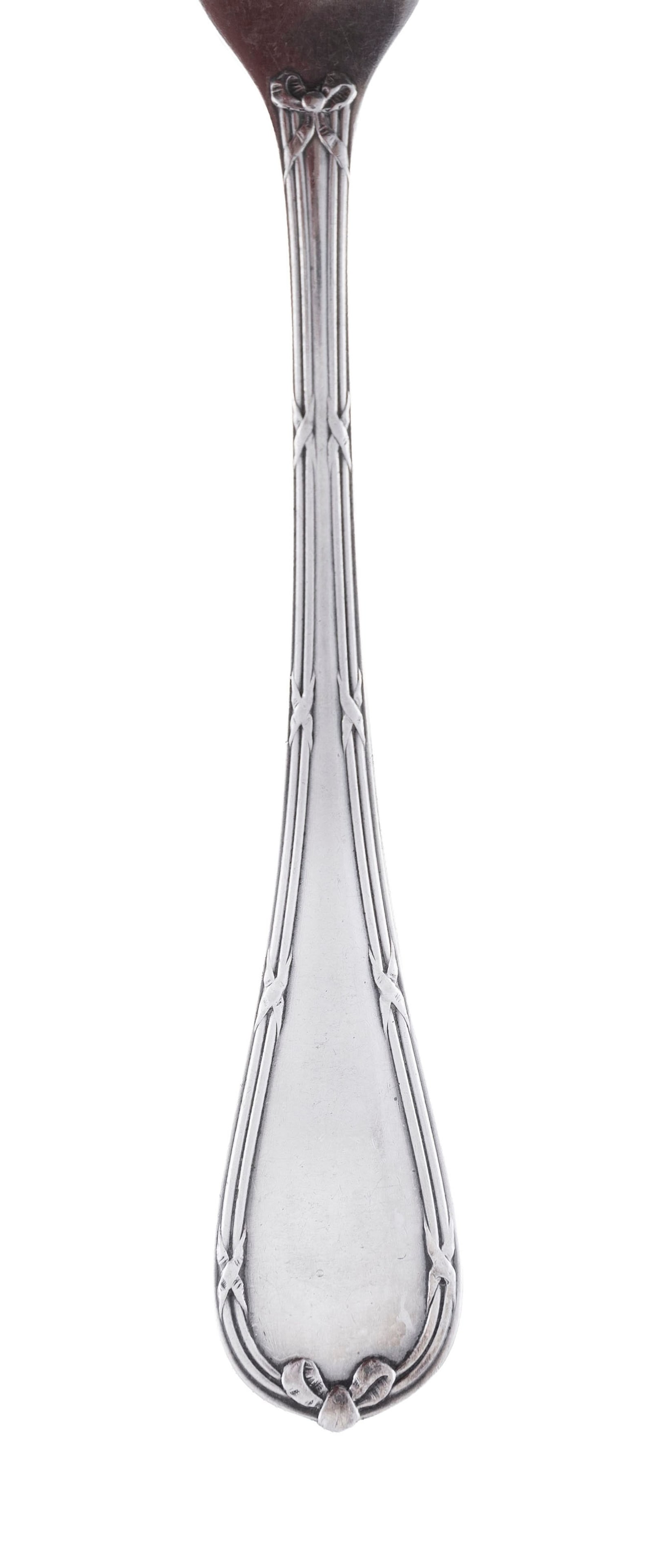 Christofle. Partie de ménagère en métal argenté, modèle Rubans, comprenant  - 2