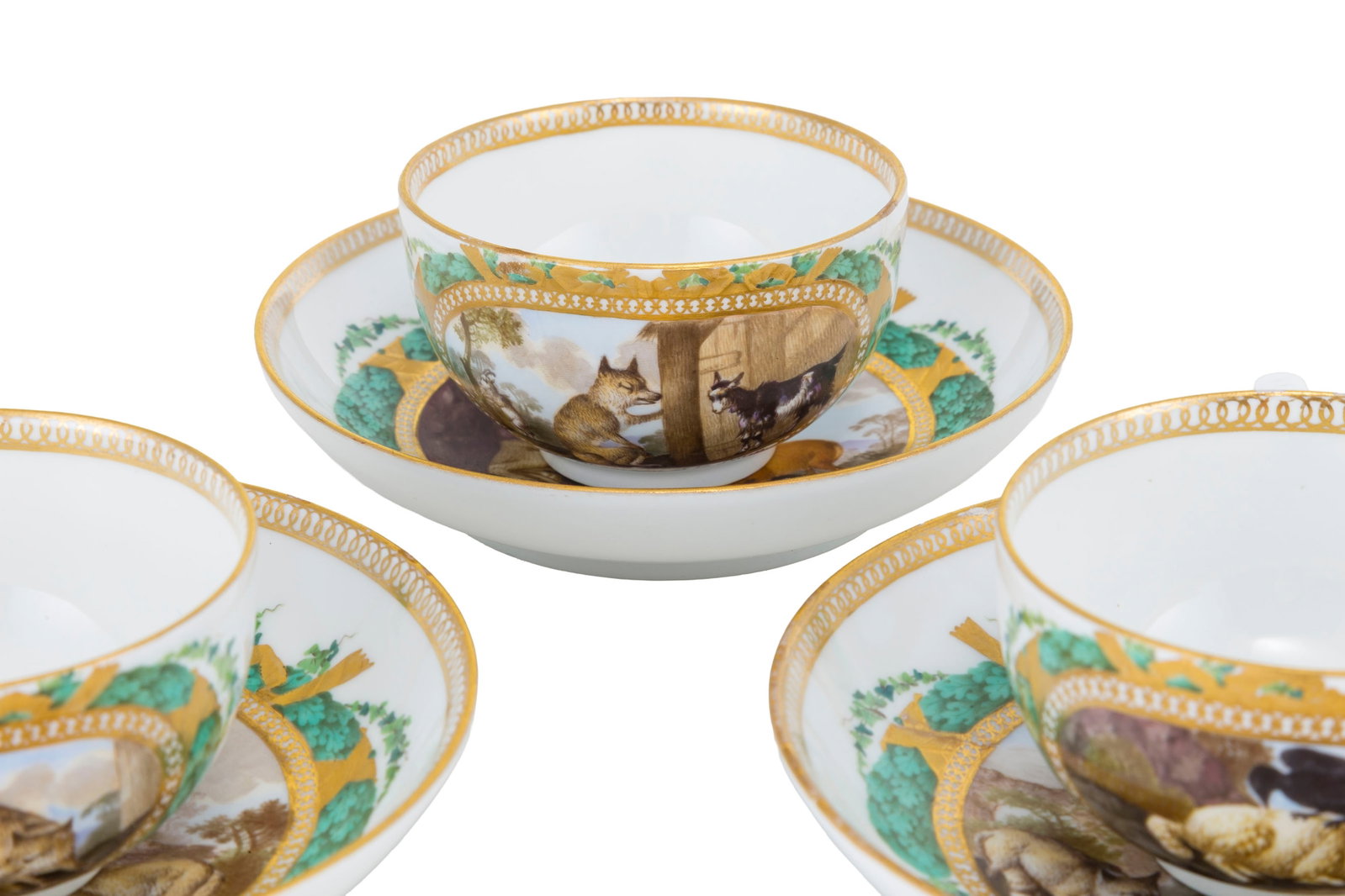 Meissen. Service à thé et à café en porcelaine, période Marcolini, fin XVII - 13