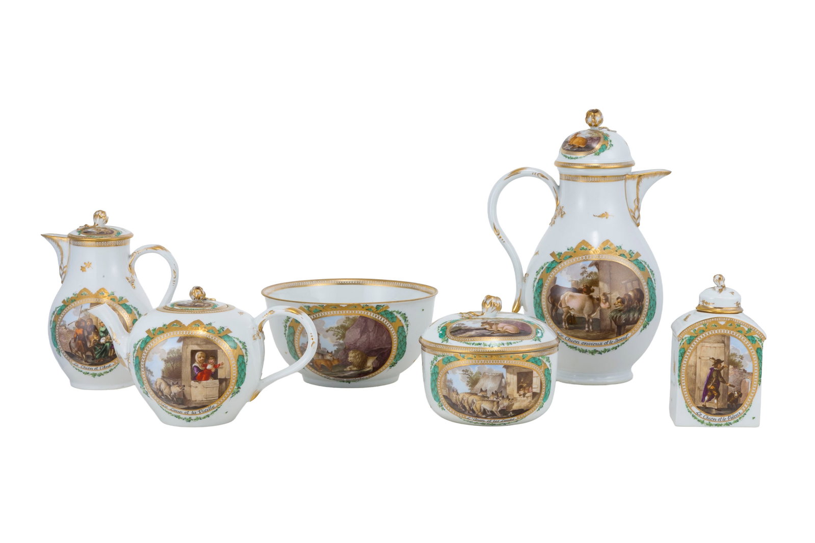 Meissen. Service à thé et à café en porcelaine, période Marcolini, fin XVII - 2