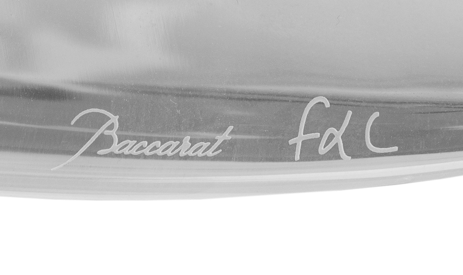 Baccarat. Coupe-papier Barracuda en cristal, modèle de François-Xavier Lalanne, décor - 2