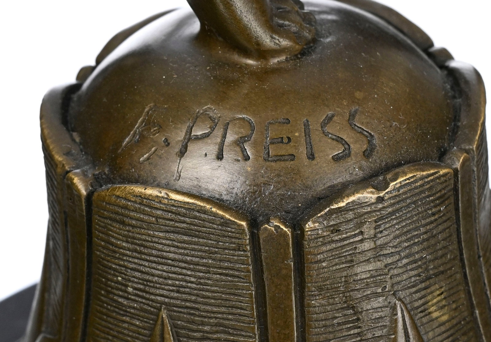 Danseuse, sculpture en bronze signée F. Preiss, cachet fondeur "L'Art Bronze qualité Franc - 5