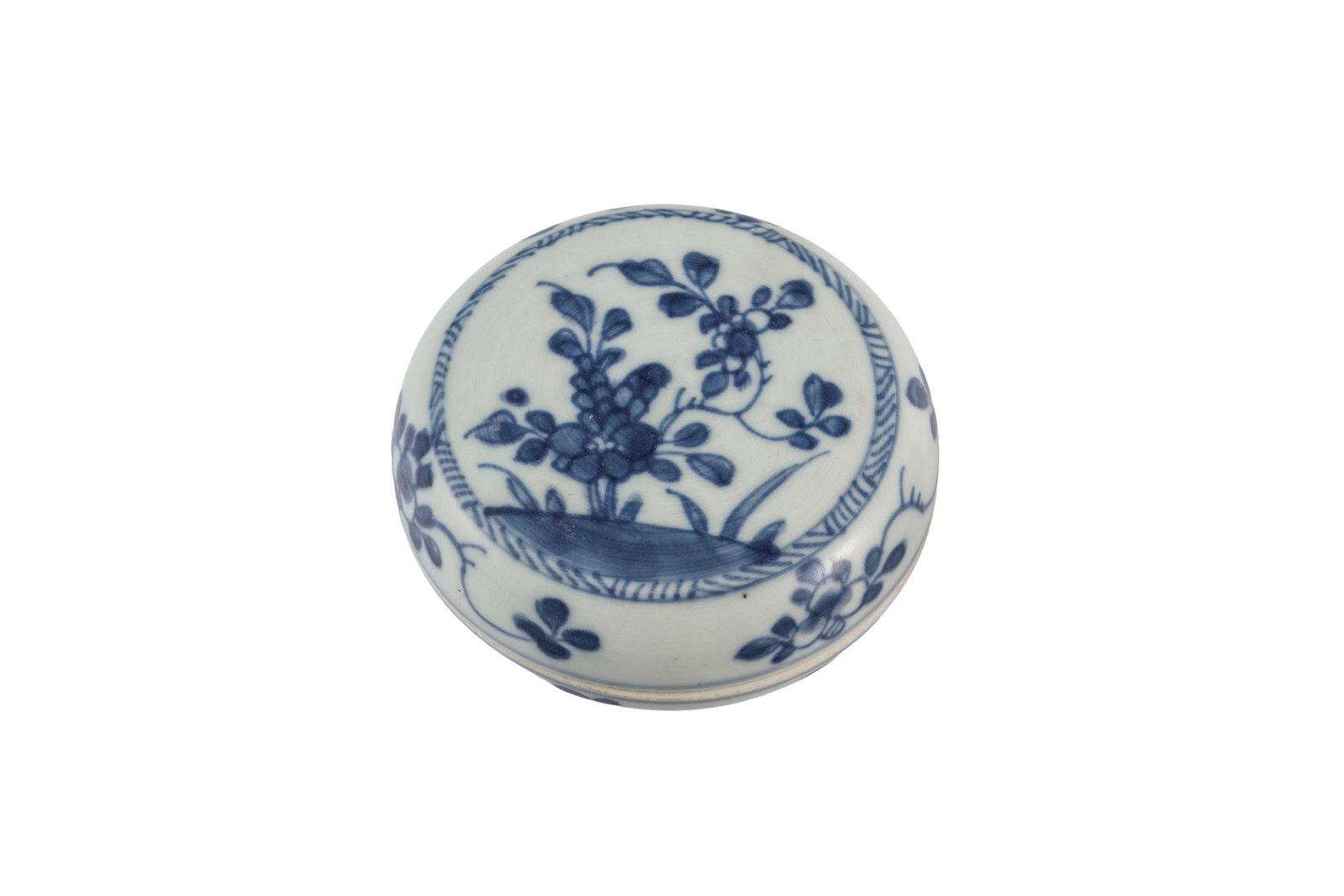 Ensemble de 6 boîtes circulaires en porcelaine, Chine, ca 1690: toutes provenant du "Vung Tau C - 5
