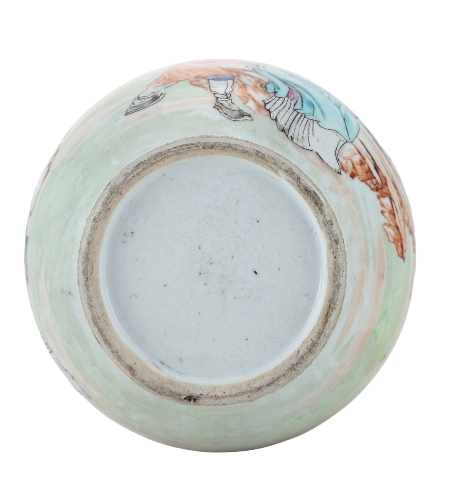 Vase en porcelaine famille rose, Chine, XVIIIe s., col de type "gousse d'ail" à extrémit&# - 3