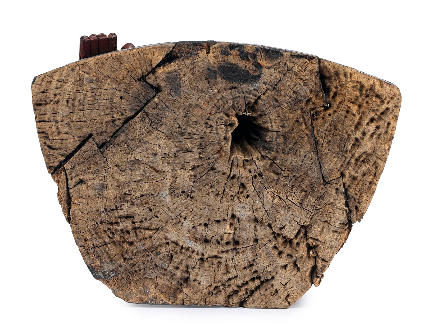 Bouddha Jambupati assis, sculpture en bois laqué et doré, Birmanie, probablement époq - 4