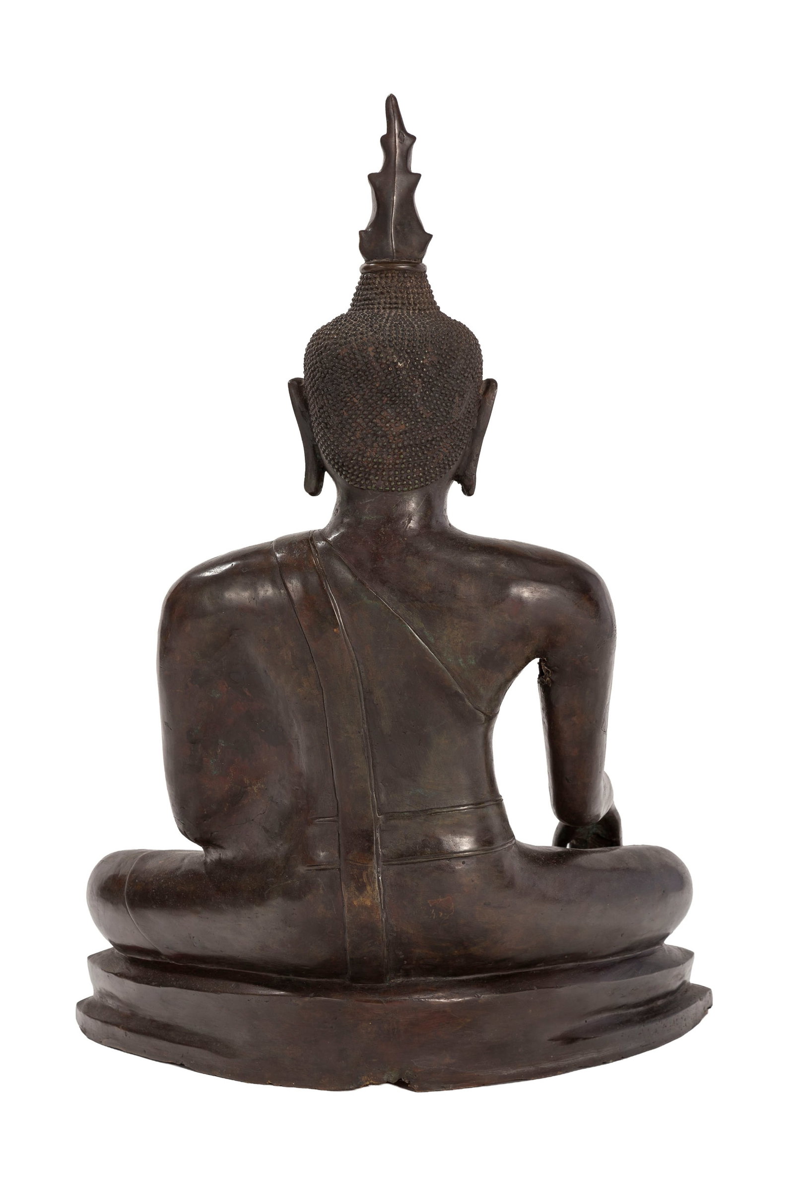 Bouddha en bronze, Royaume de Siam, époque Rattanakosin (1782-1932) dans le style de Sukhothai, - 4
