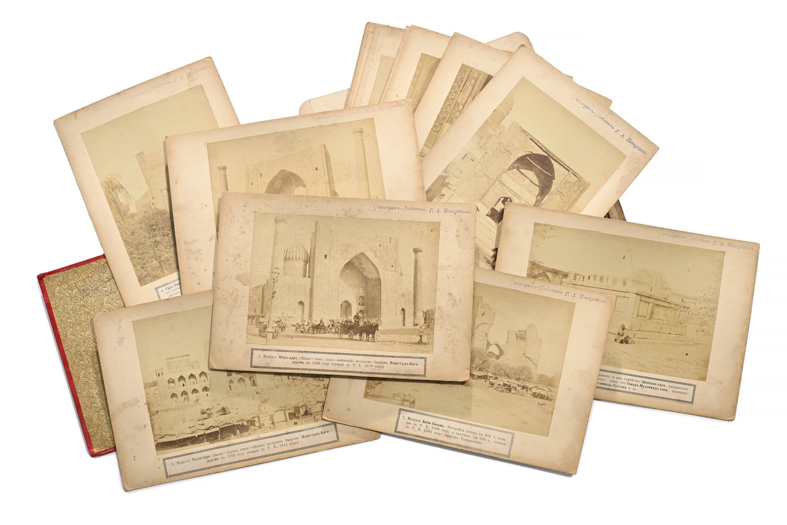 PANKRATIEV, G. A., Vues de Samarcande, 1894–1904\. Album oblong comprenant 20 épreuves - 2