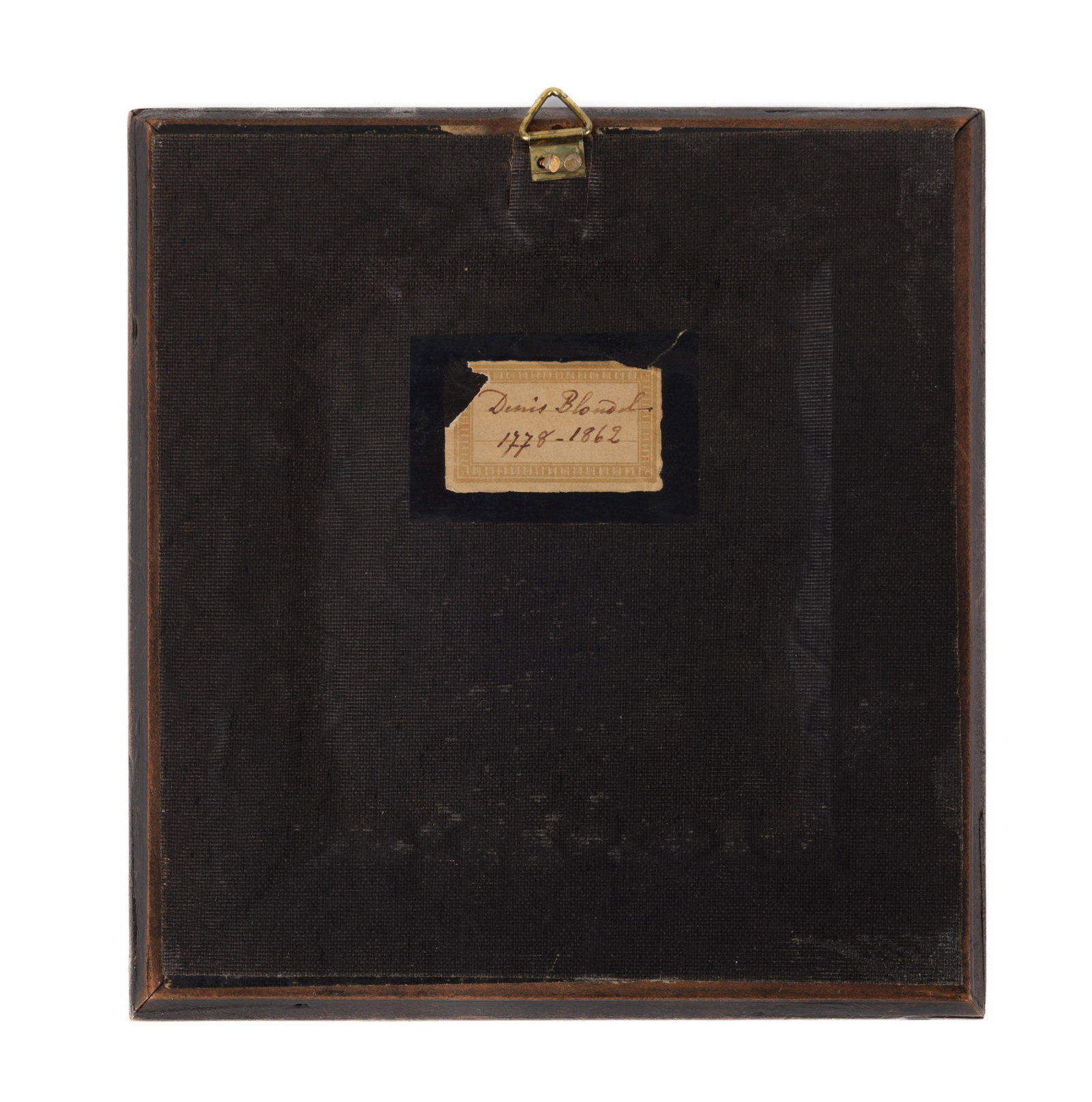 Ecole suisse, La famille Blondel, XIXe s., 3 portraits en miniature: Monsieur et Madame Denis Blonde - 5