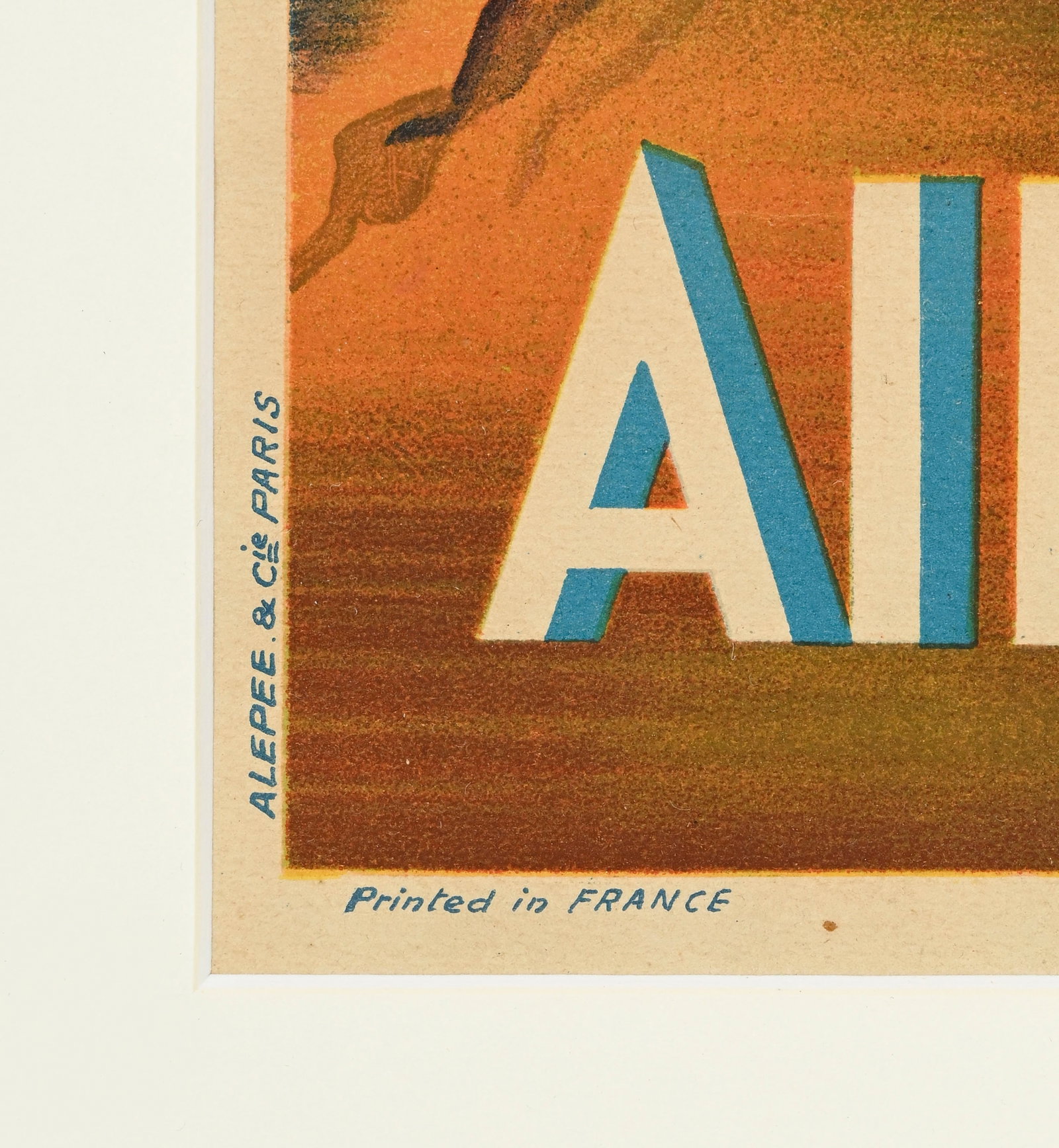 Robert FALCUCCI (1900-1989), Air France, Europe, circa 1948, Alepee & Cie Paris, R/229/P/4-48, affic - 5