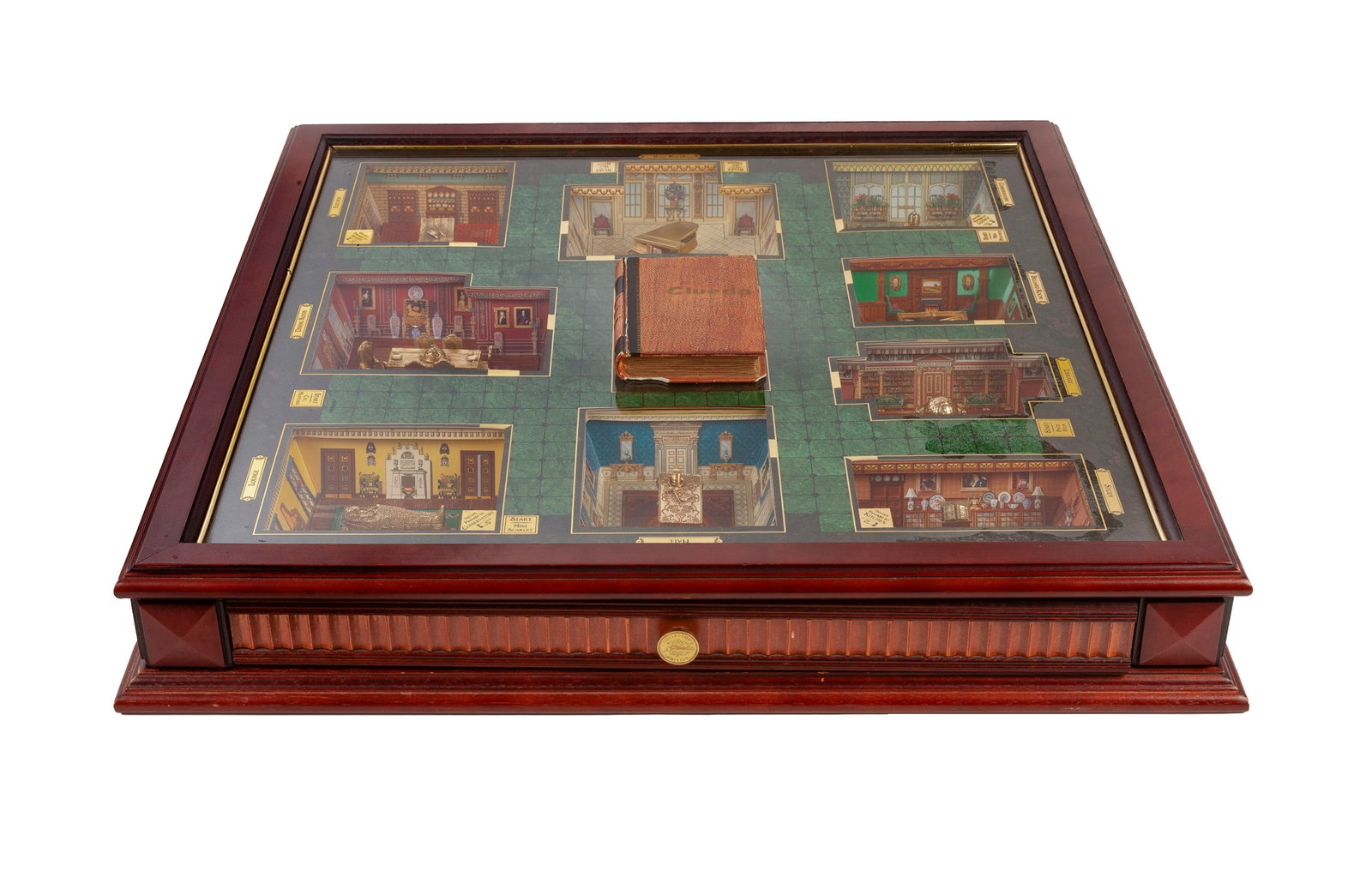 Cluedo _Collectors Edition,_ par Tonka Corporation, Belgique, fin des années 1990', sur plaque  (1 of 3)