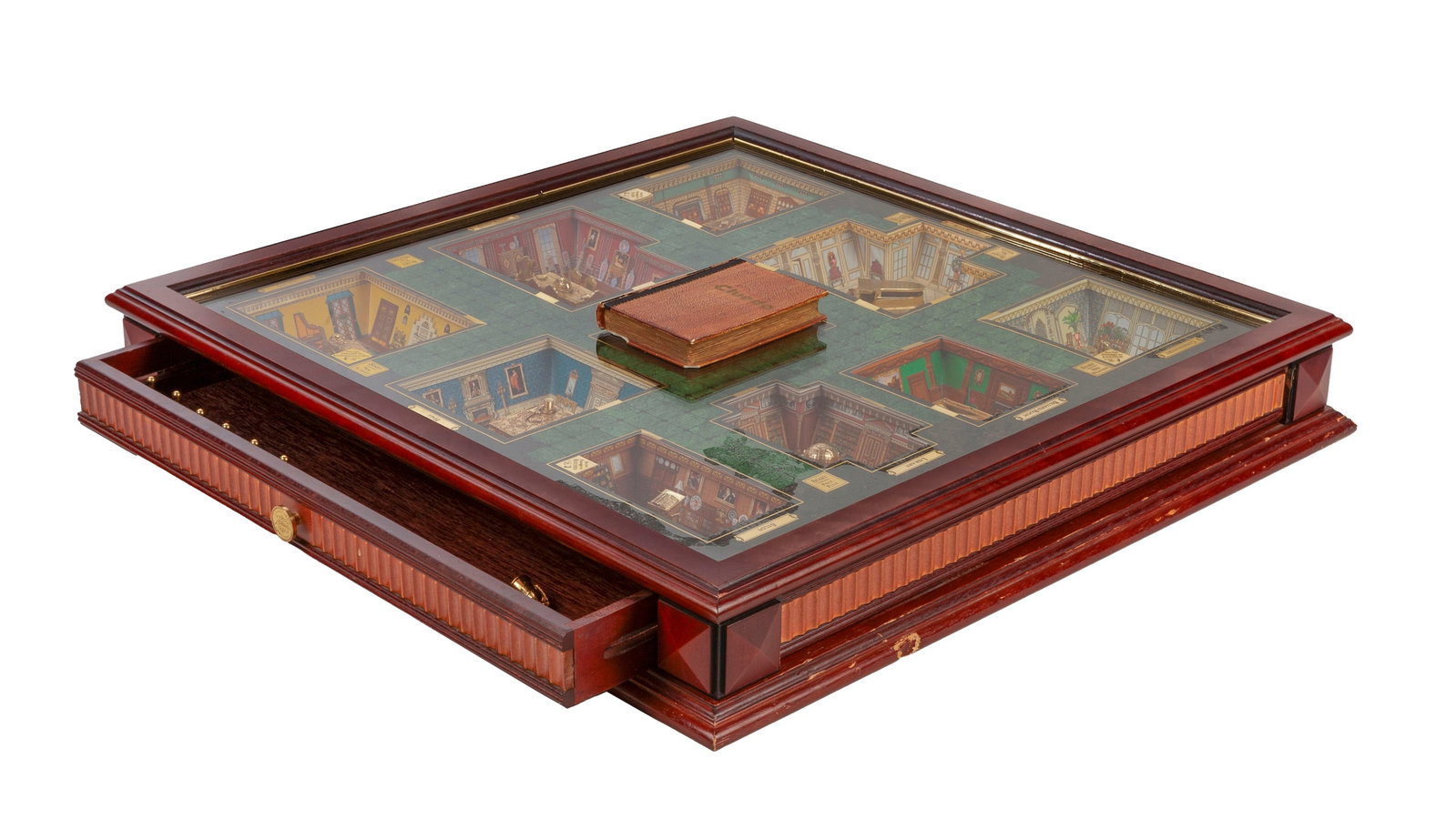 Cluedo _Collectors Edition,_ par Tonka Corporation, Belgique, fin des années 1990', sur plaque  - 2