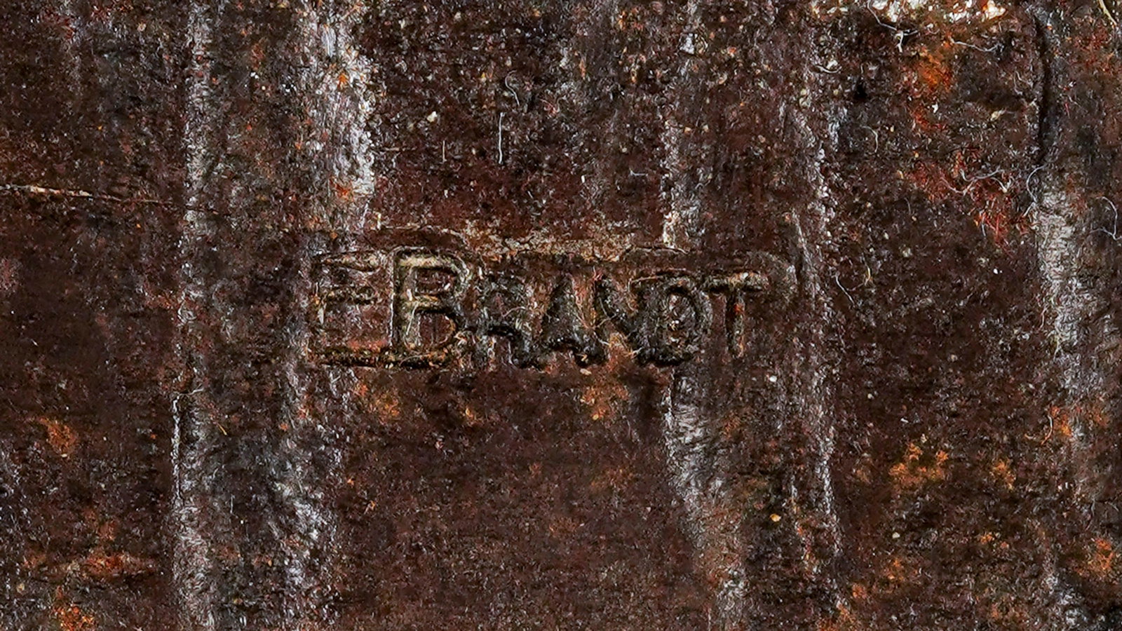 Lampadaire d'époque Art Déco par Edgar Brandt (1880-1960), en fer forgé ciselé e - 4