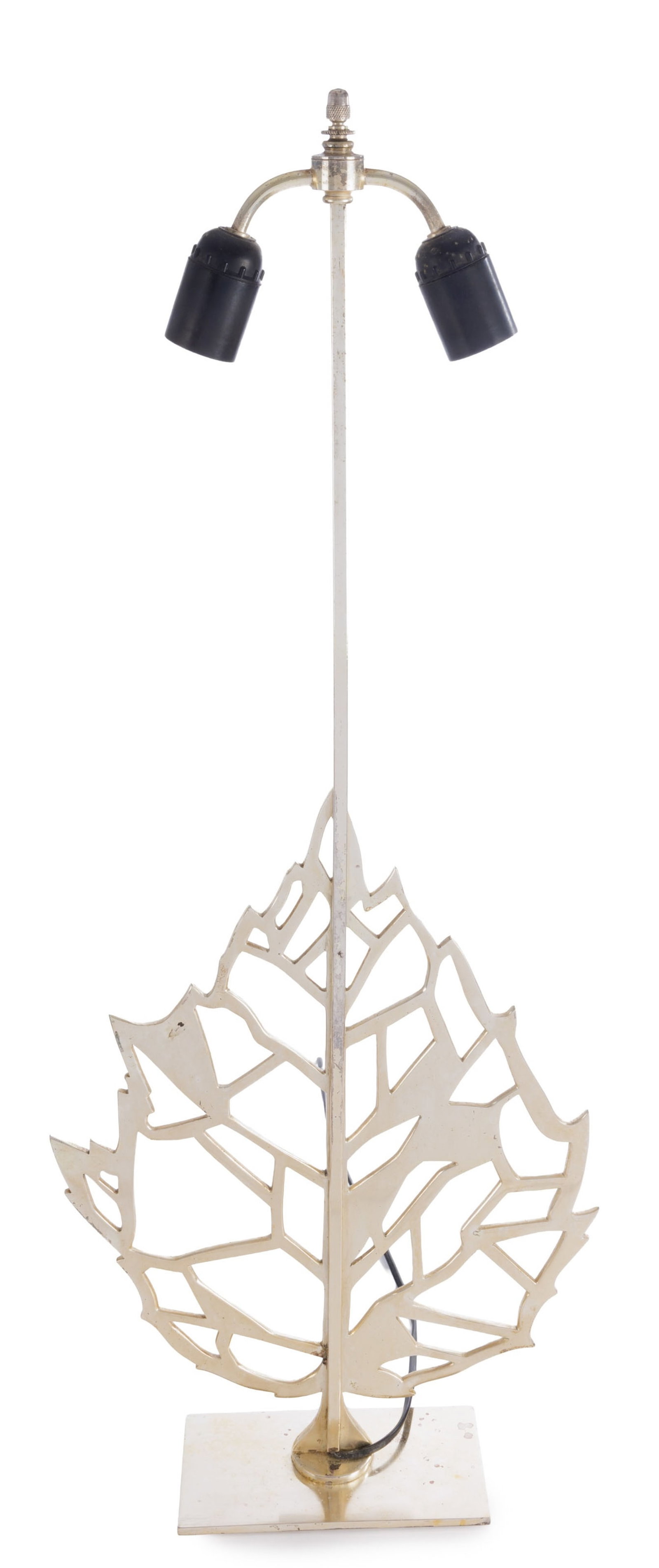 Lampe à poser attribuée à Maria Pergay (1930-2023), en métal chromé figuran - 2
