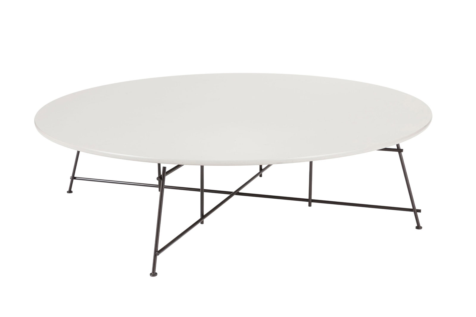 Table basse Mr. Zheng par Roberto Lazzeroni, édition Lema, Italie, à piétement tubula (1 of 1)