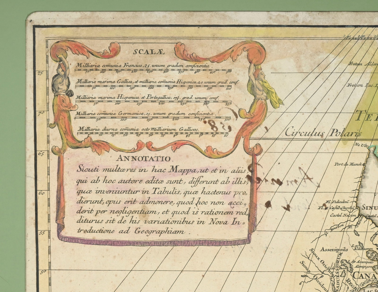 \[AMÉRIQUE\]. DE L'ISLE (Guillaume). America Septentrionalis. Venalis Prostat Auguste Vindelic  - 3