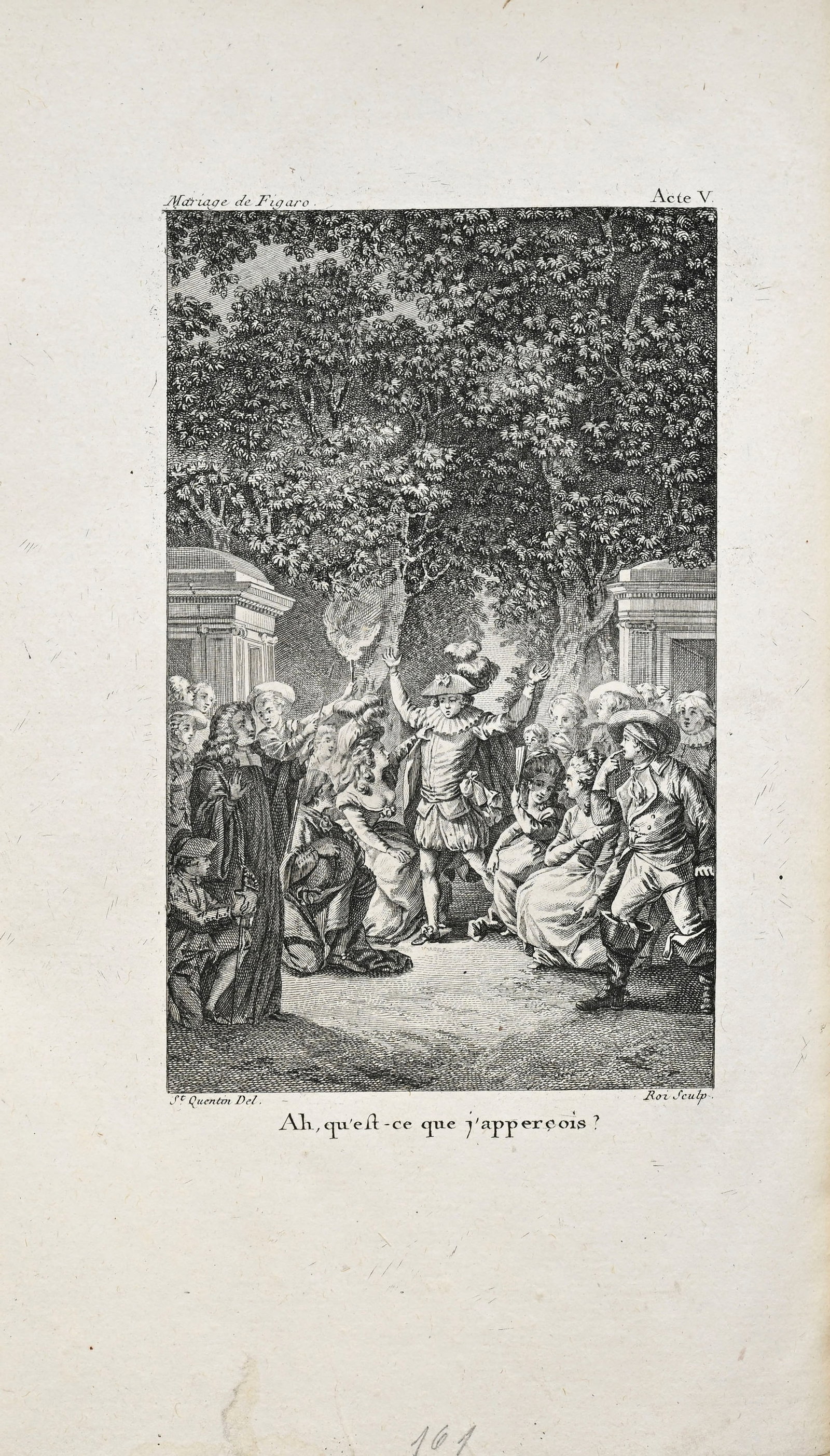BEAUMARCHAIS (Pierre-Augustin Caron de). La Folle journée, ou le mariage de Figaro... Socié - 4