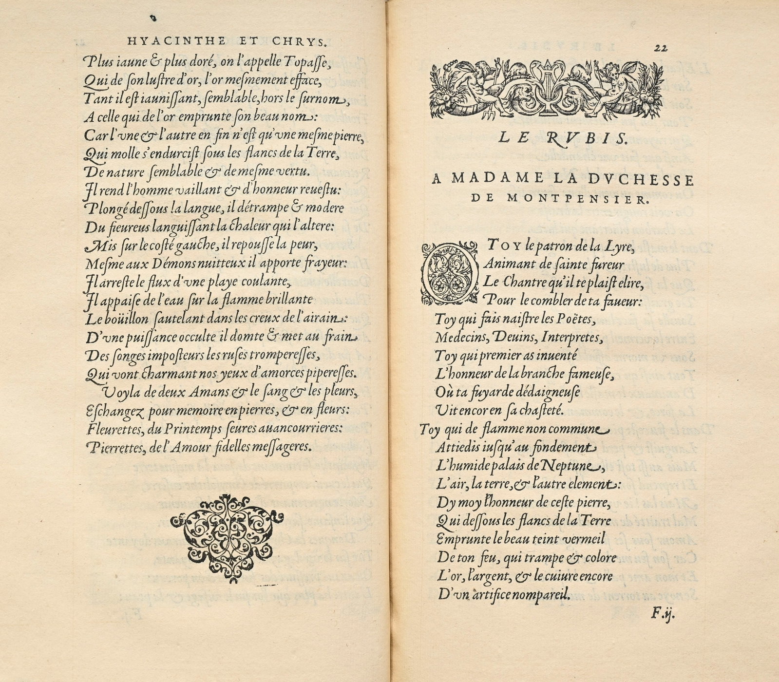 BELLEAU (Remy). les Amours et nouveaux eschanges des pierres précieuses: vertus & propriét - 5