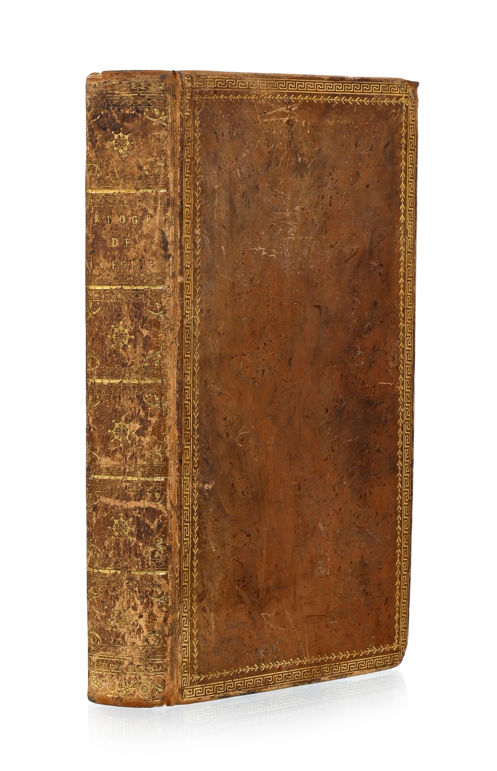ERASME. Éloge de la folie. Bâle, J. Thurneysen, 1780. In-8° relié plein veau blo - 3