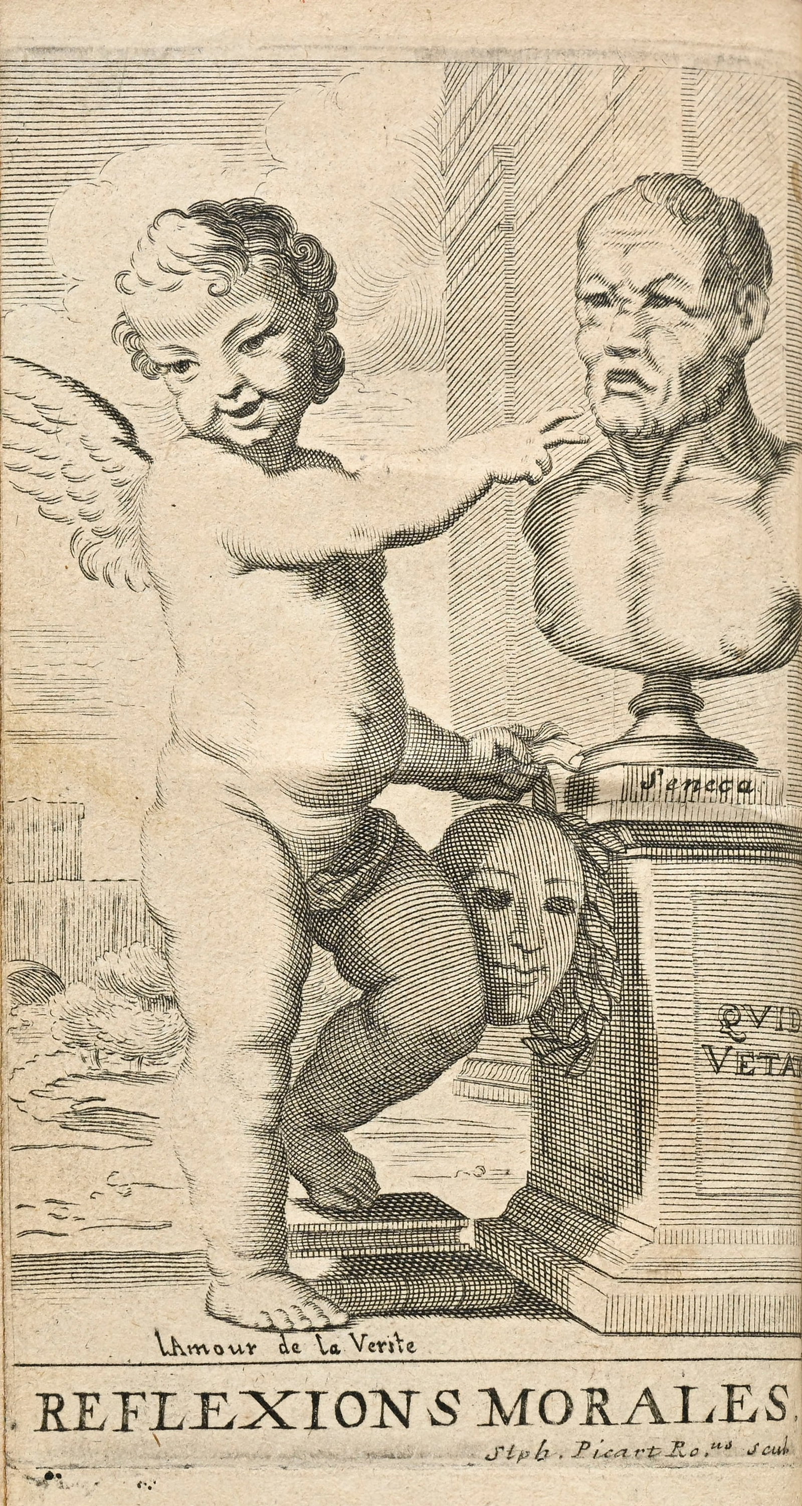\[LA ROCHEFOUCAULD (François, duc de)\]. Réflexions ou Sentences et Maximes morales. Paris (1 of 5)