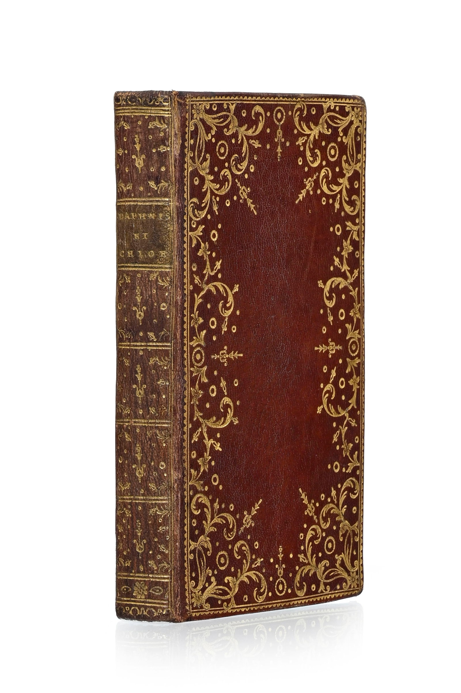 LONGUS. Les Amours pastorales de Daphnis et Chloé. S.l., s.n. \[Paris, Coustelier\], 1745. In-8 (1 of 6)