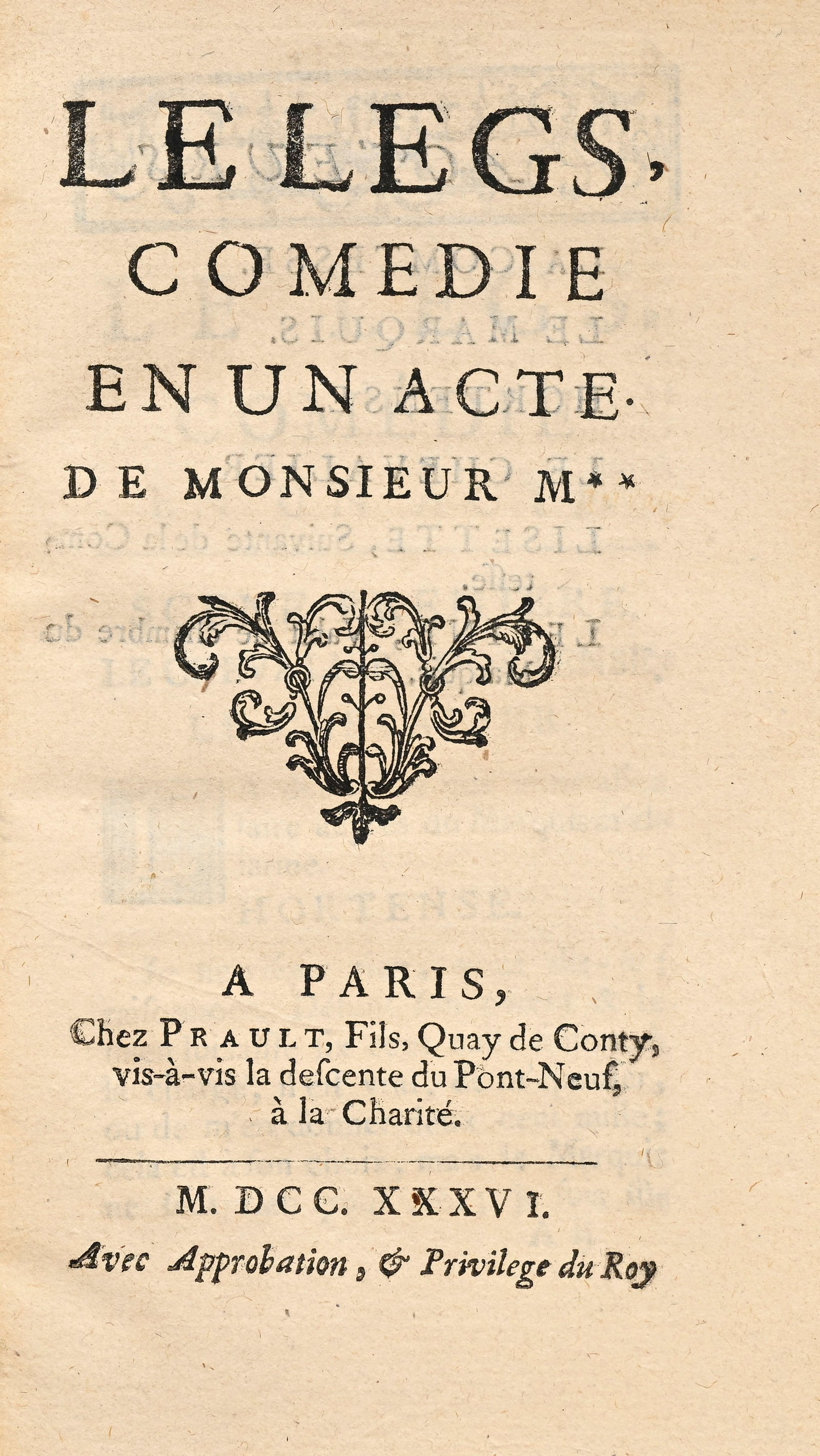 MARIVAUX (Pierre Carlet de Chamblain de). 3 ouvrages in-12 en édition originale dans des reliur - 5