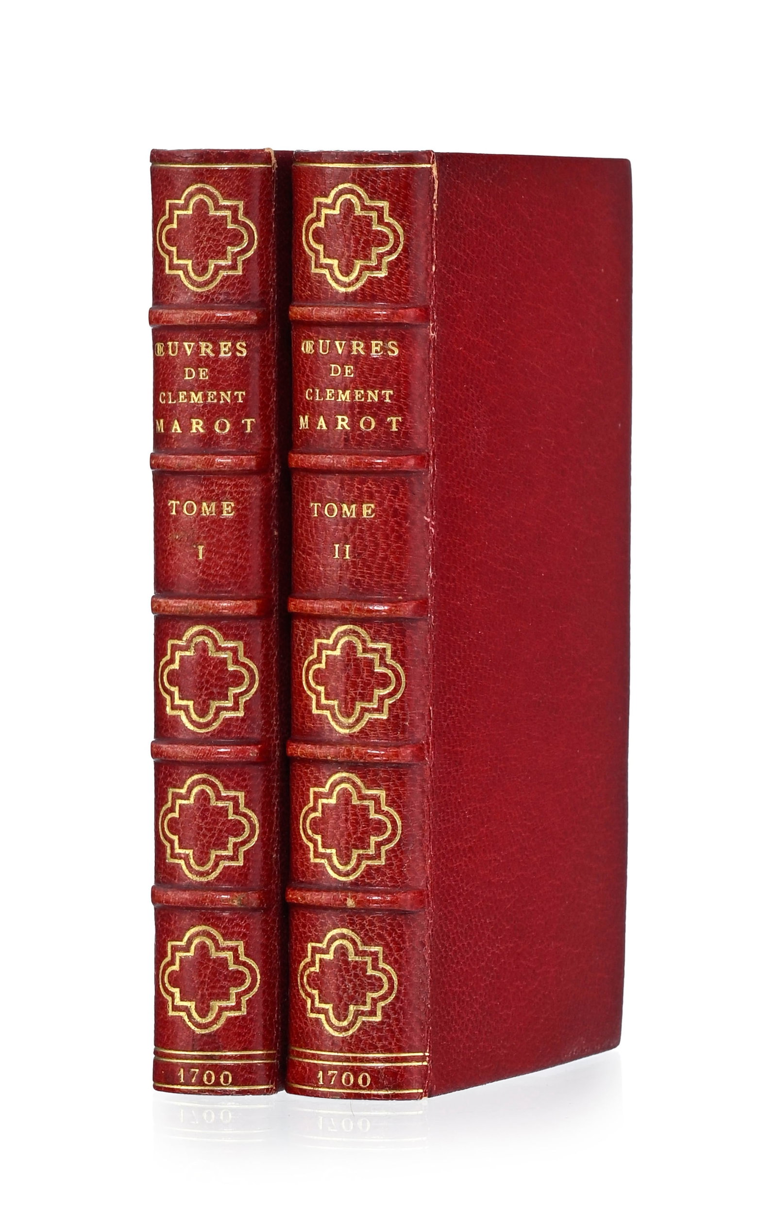 MAROT (Clément). Les Œuvres de Clément Marot de Cahors, revues et augmentées de  (1 of 4)