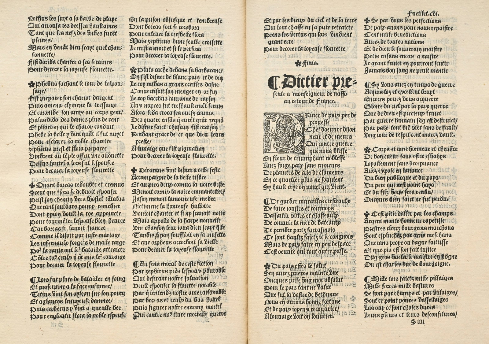 MOLINET (Jean). Les Faictz et dictz de feu de bonne memoire… Paris, Jehan Longis,1531\. In-fol - 3