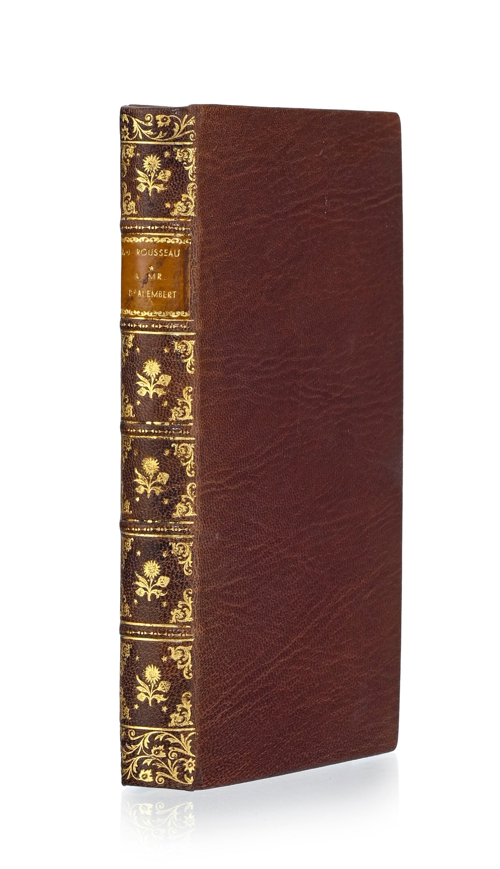 ROUSSEAU (Jean-Jacques). J. J. Rousseau, citoyen de Genève, à Mr D'Alembert, sur son artic - 3