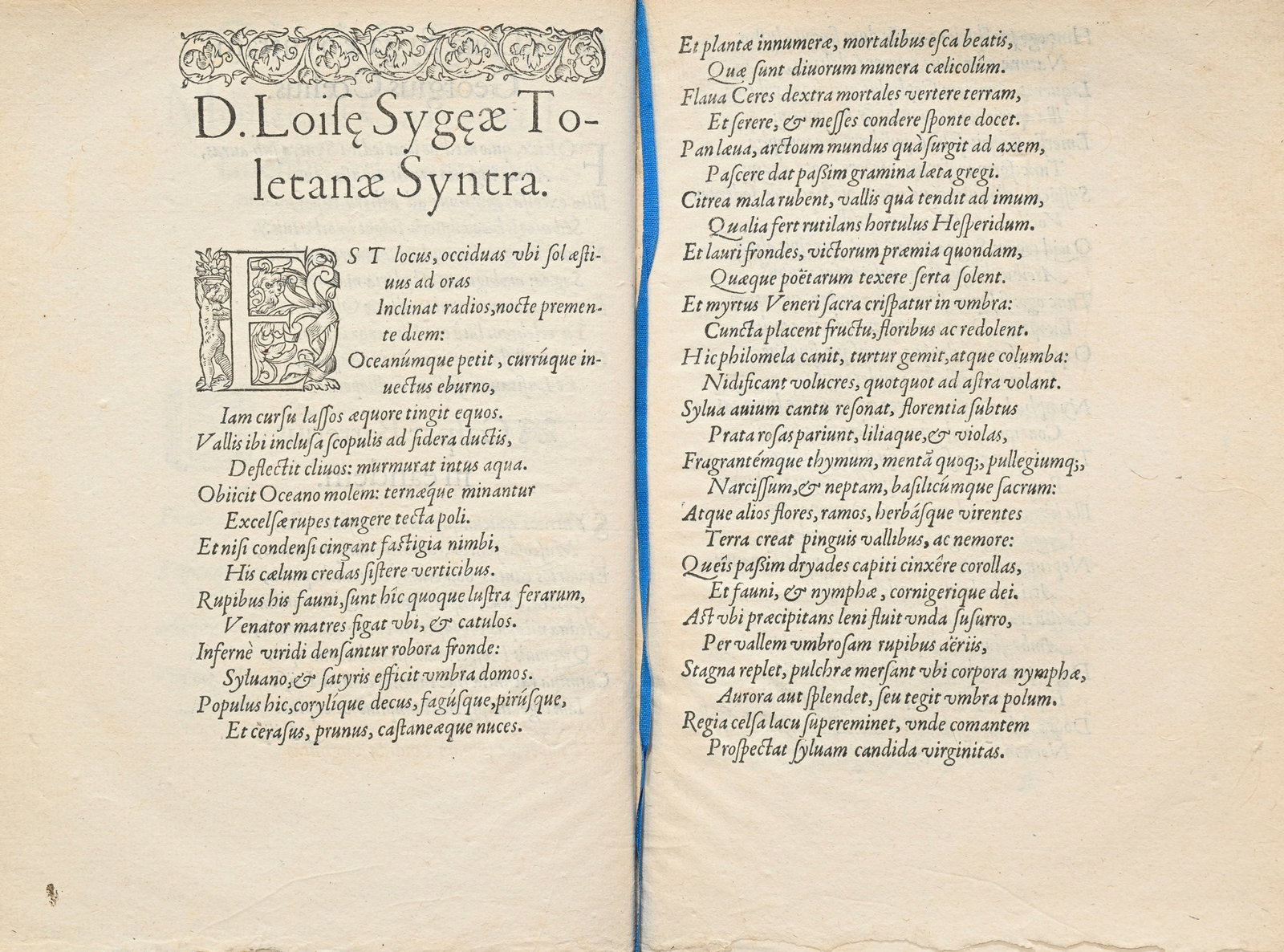 SIGEA DE VELASCO (Luisa). Syntra Aloisiae Sygeae Toletanae... Paris, Denis du Pré \[ex Typograp - 2