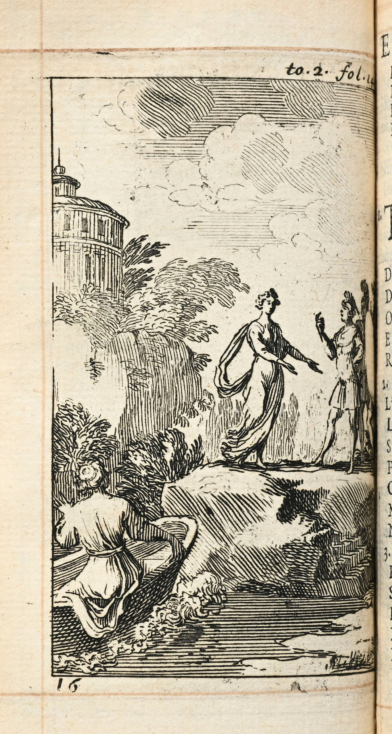 TASSO (Torquato). Il Goffredo, overo Gierusalemme liberata. Amsterdam, Daniel Elzevier. Paris, Thoma - 2
