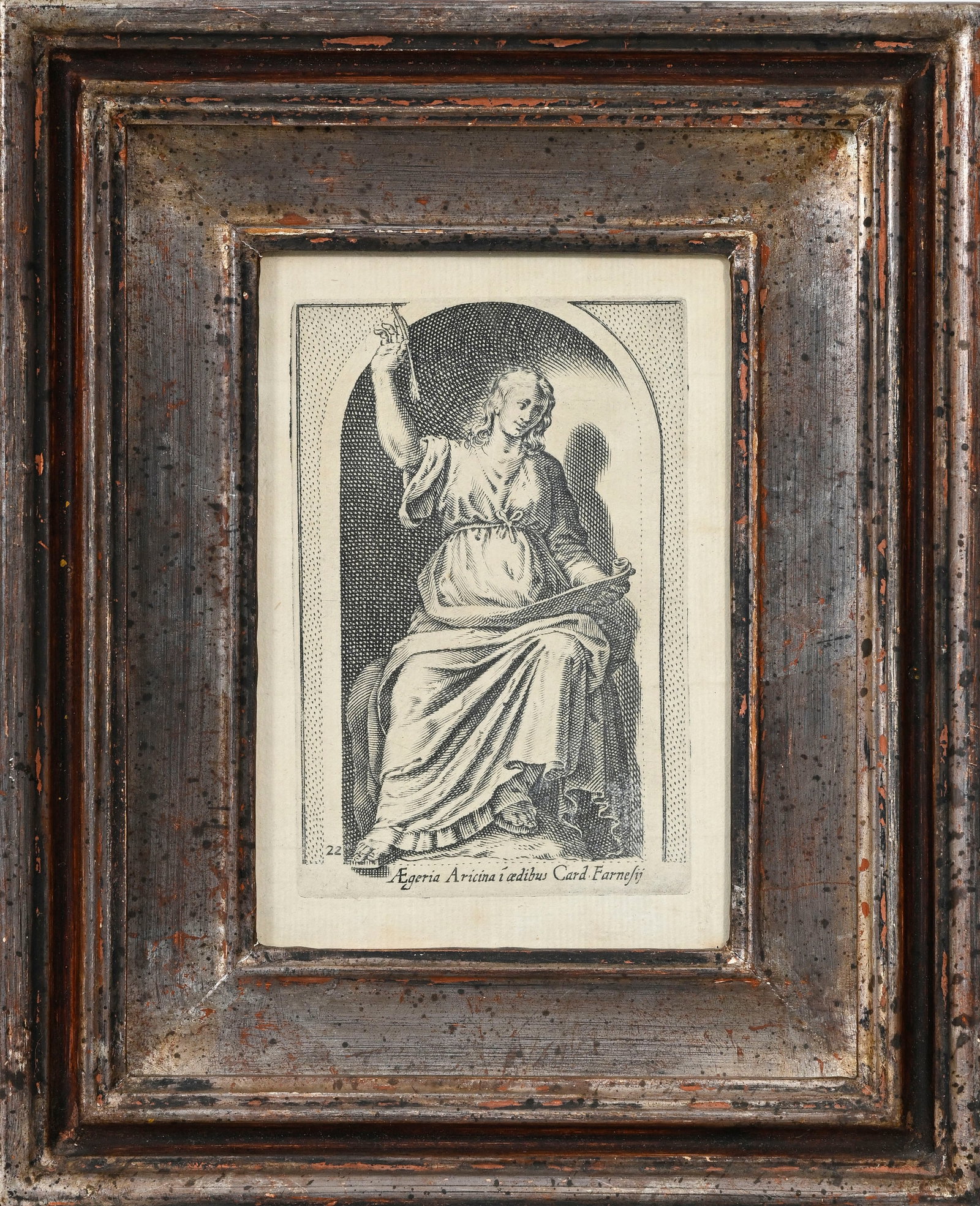 Philippe Thomassin (1562-1622), d'après, suite de 8 gravures de la série "Statues antiques - 12
