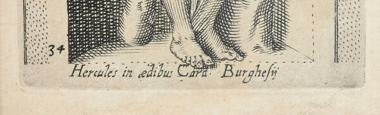 Philippe Thomassin (1562-1622), d'après, suite de 8 gravures de la série "Statues antiques - 18
