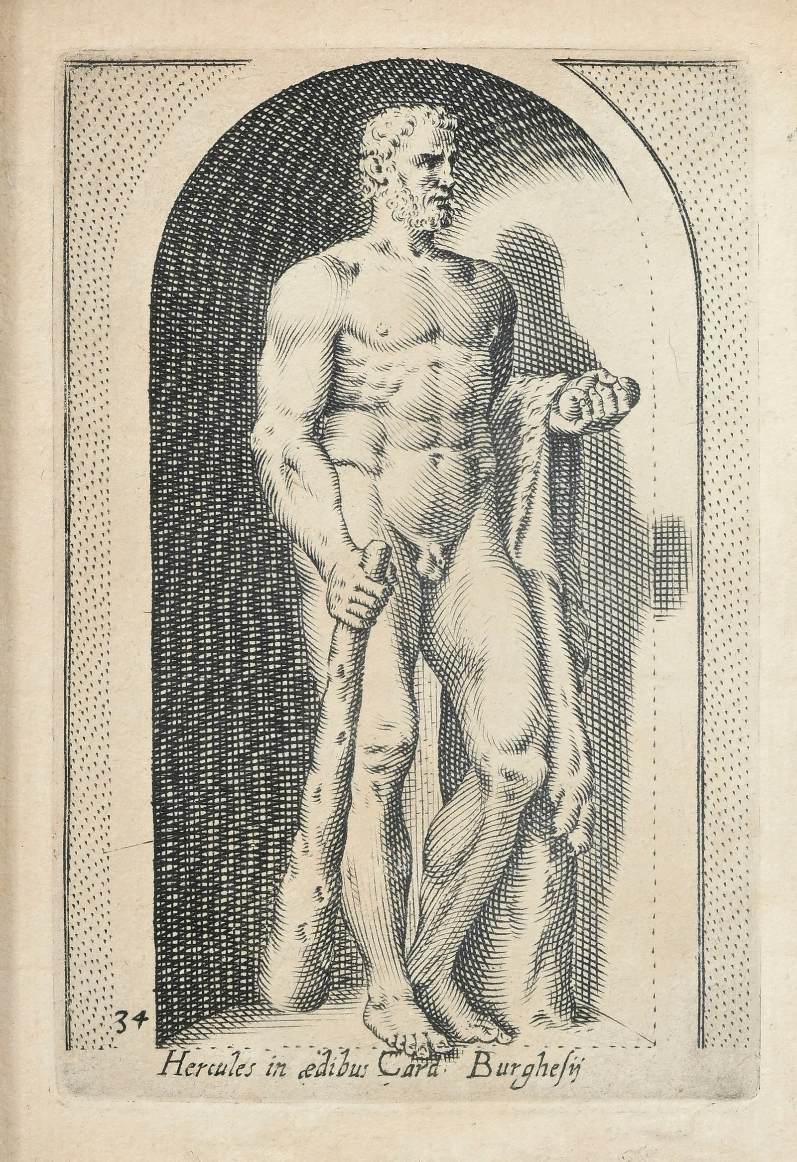 Philippe Thomassin (1562-1622), d'après, suite de 8 gravures de la série "Statues antiques: Philippe Thomassin (1562-1622), d'après, suite de 8 gravures de la série "Statues antiques", ca. XVIIIe s., 12x8 cm (plaque, chaque), encadrées