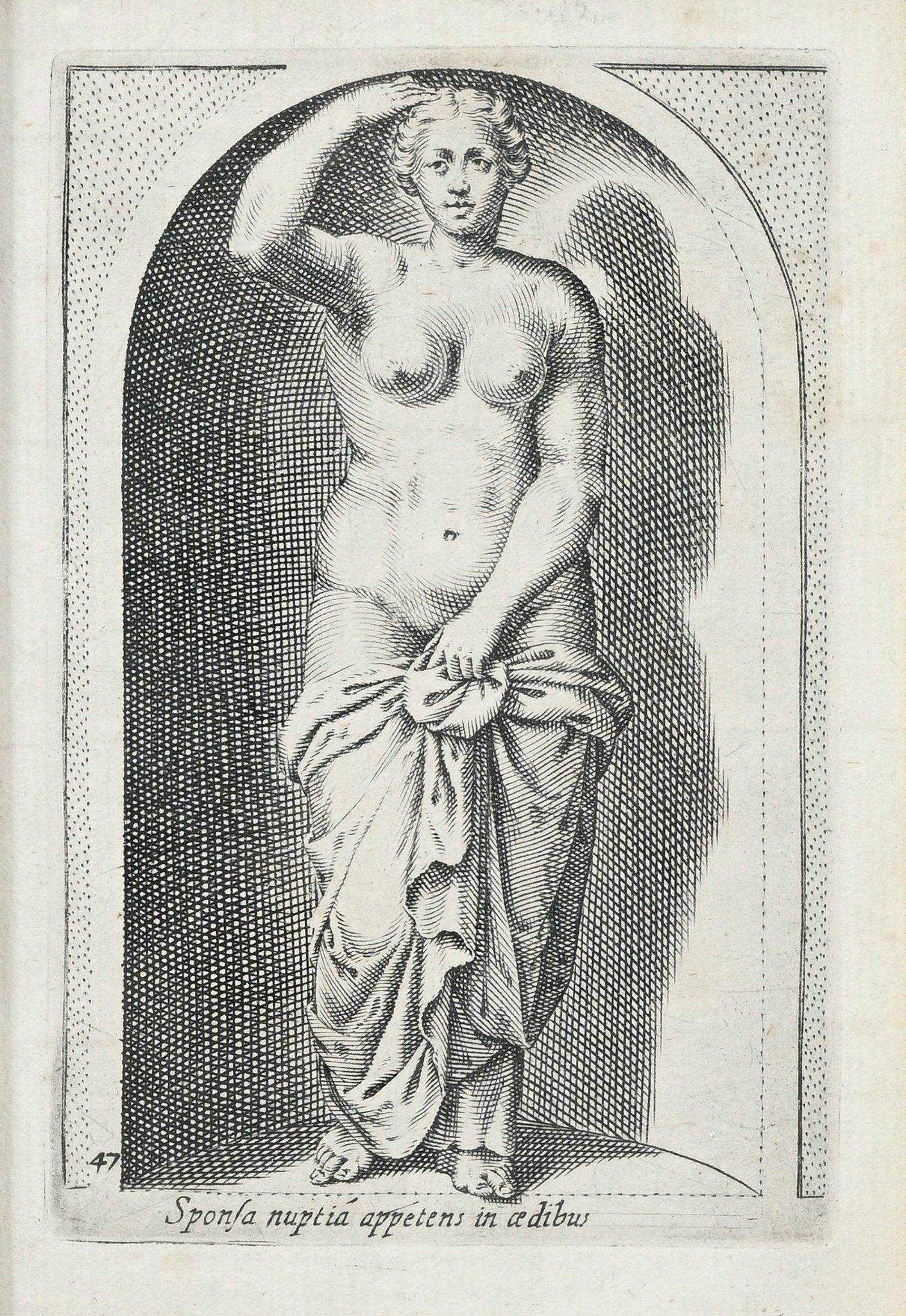 Philippe Thomassin (1562-1622), d'après, suite de 8 gravures de la série "Statues antiques - 7