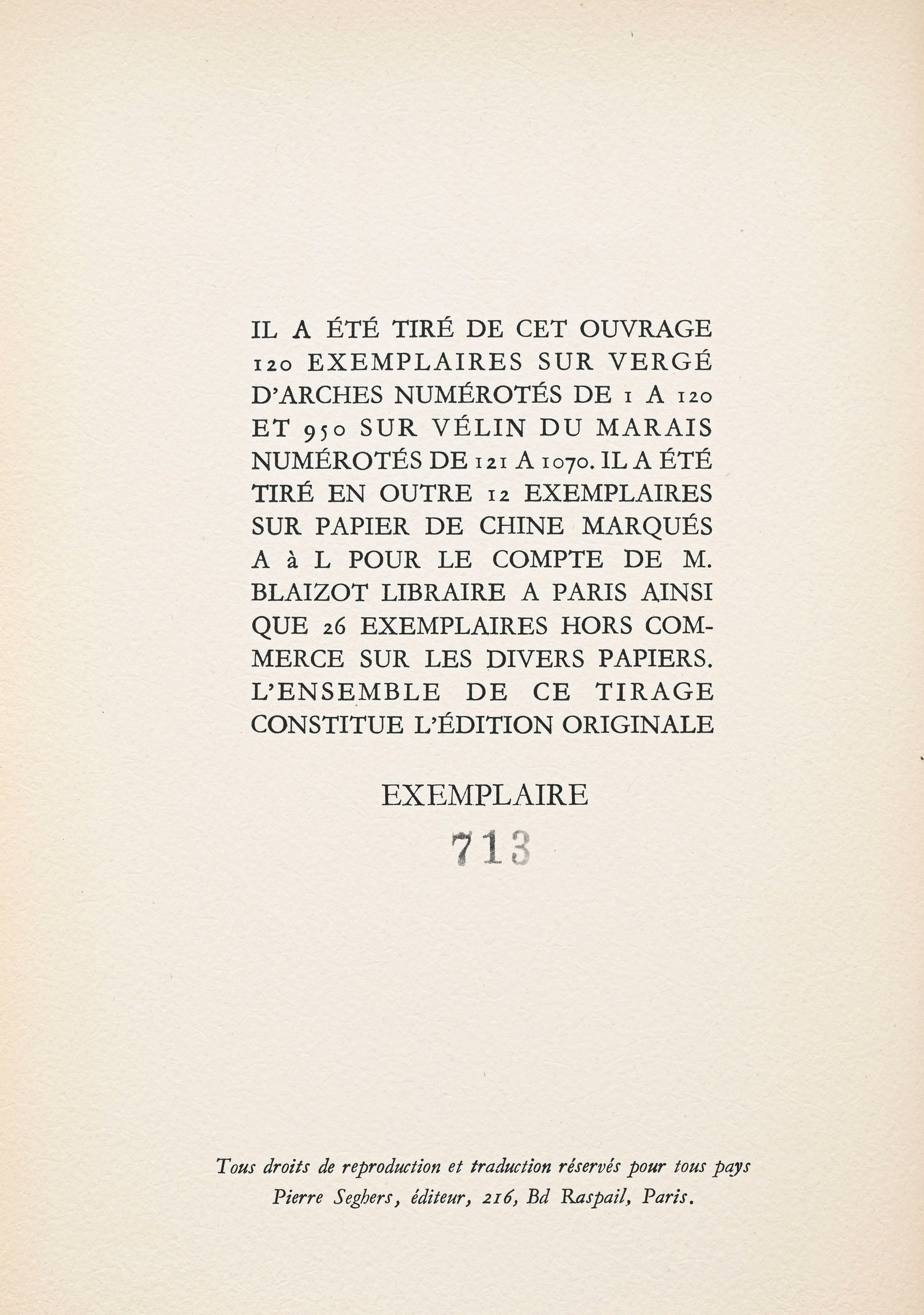 ARAGON (Louis). Ensemble de 3 ouvrages dont 2 en édition originale : 1) Le Crève-Coe - 3