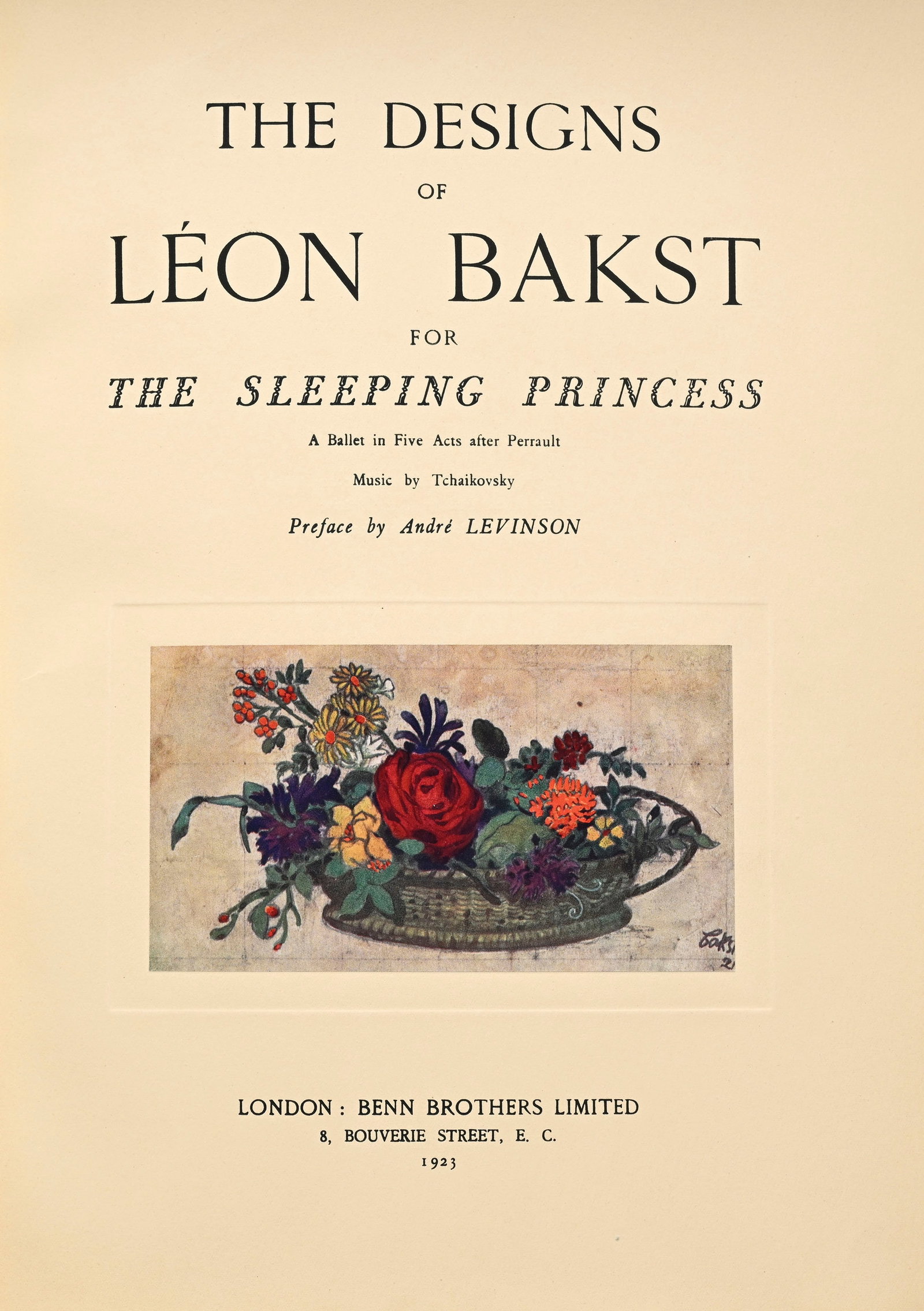\[BAKST (Leon)\]. The designs of Leon Bakst for the Sleeping Princess. A ballet in five acts after P - 2