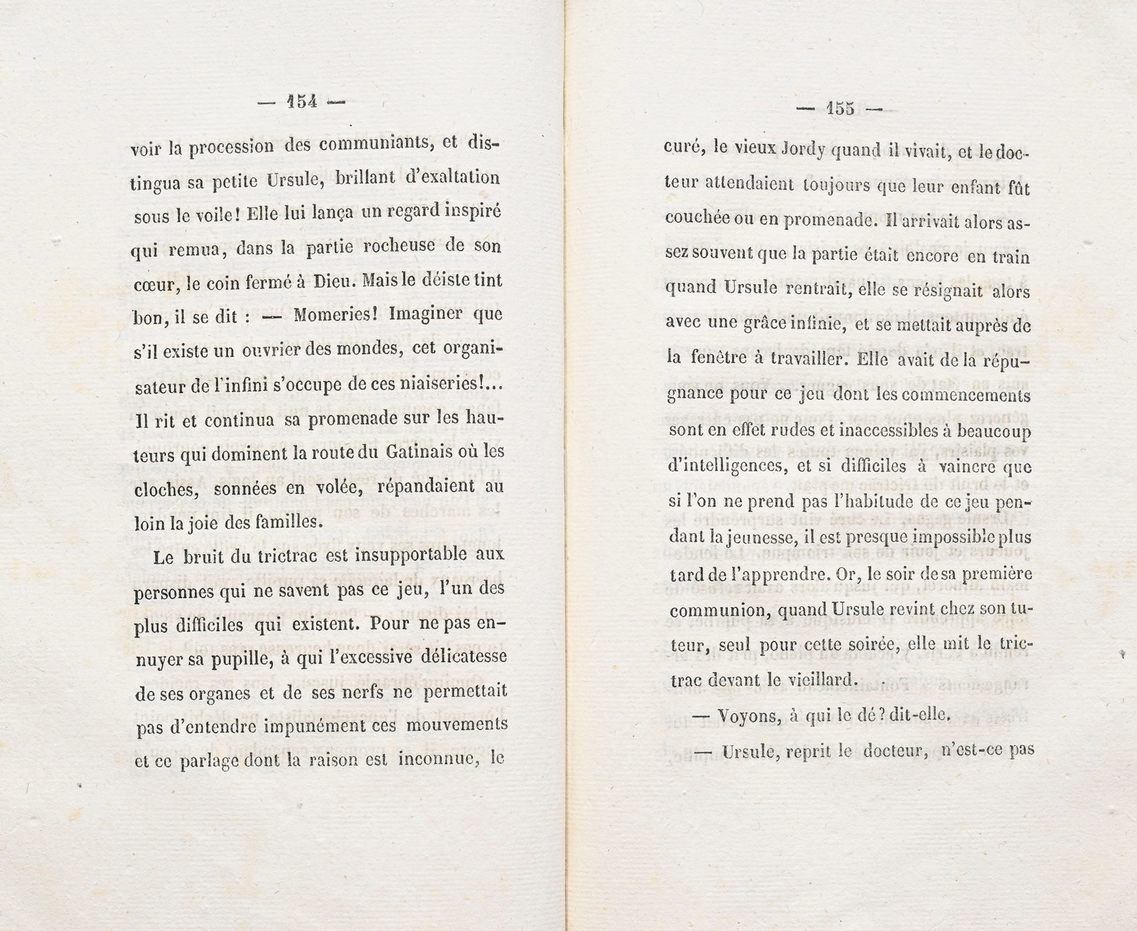 BALZAC (Honoré de). Ursule Mirouët. Paris, Hippolyte Souverain, 1842. 2 vol. in-8° re - 4