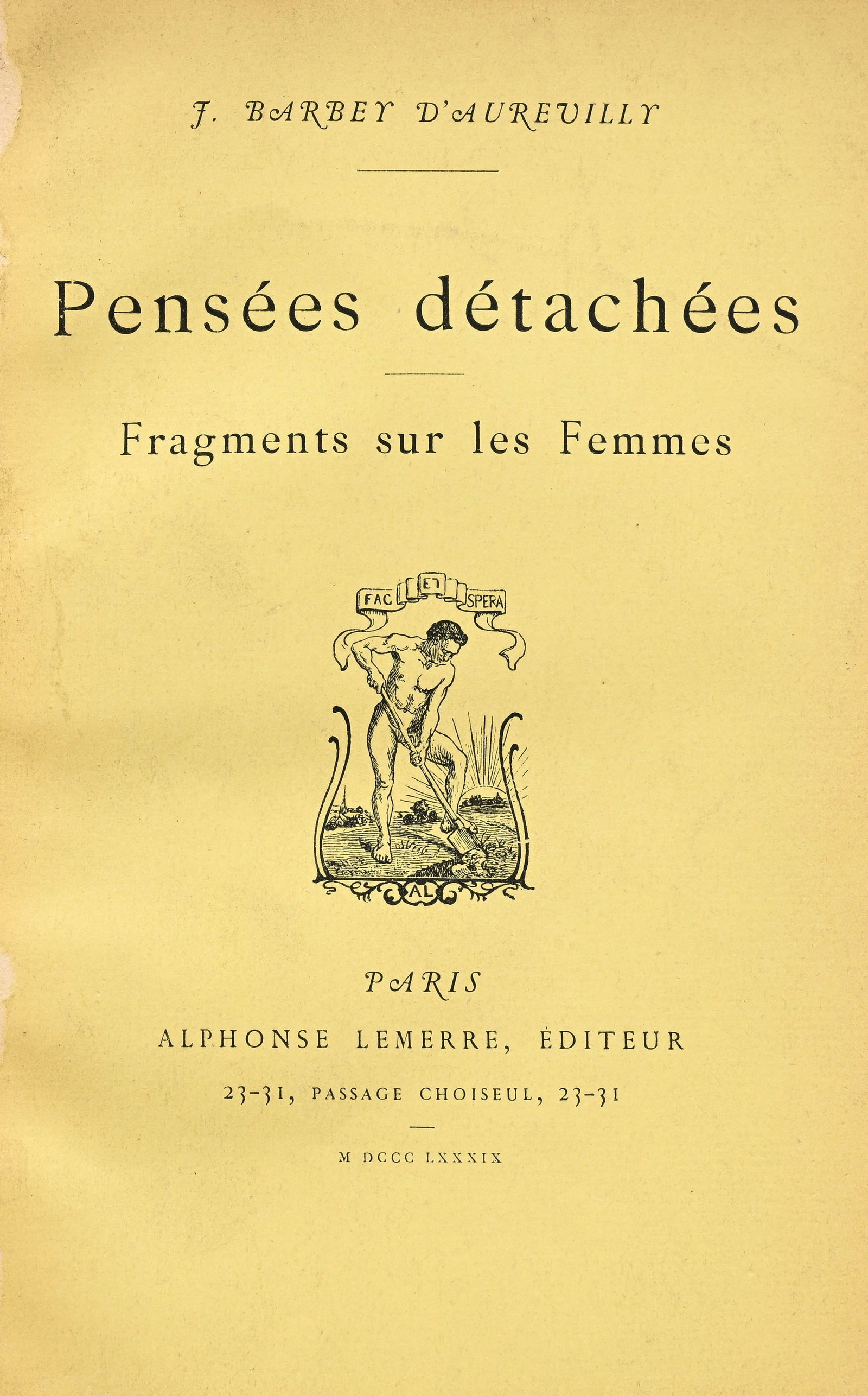 BARBEY D'AUREVILLY (Jules). Diverses œuvres en édition originale. 10 ouv. en 13 vol. reli& - 8