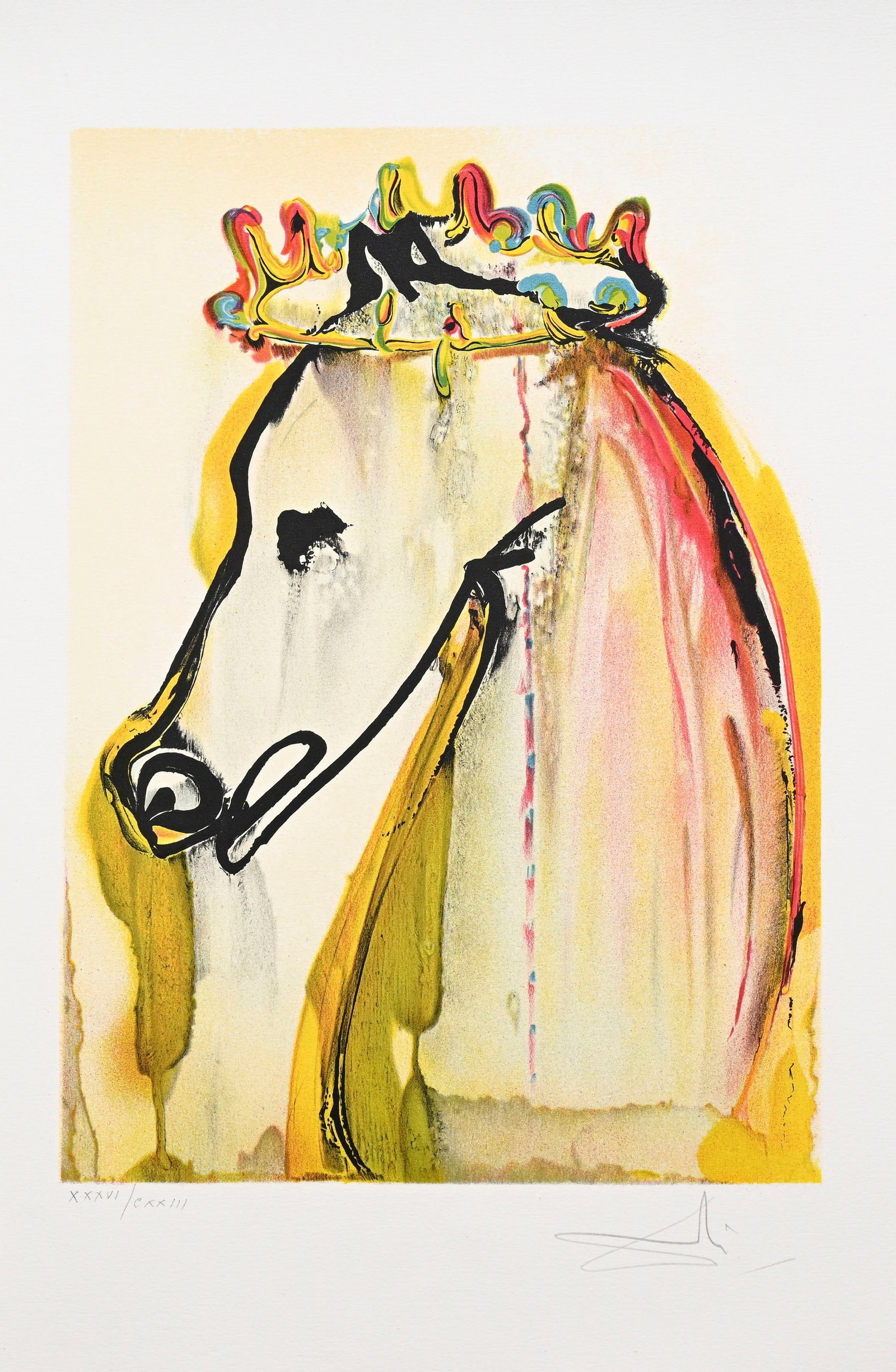 DALI (Salvador). Les Chevaux de Dali. \[Paris\], Armand et Georges Israël, \[1983\]. Grand in (1 of 5)