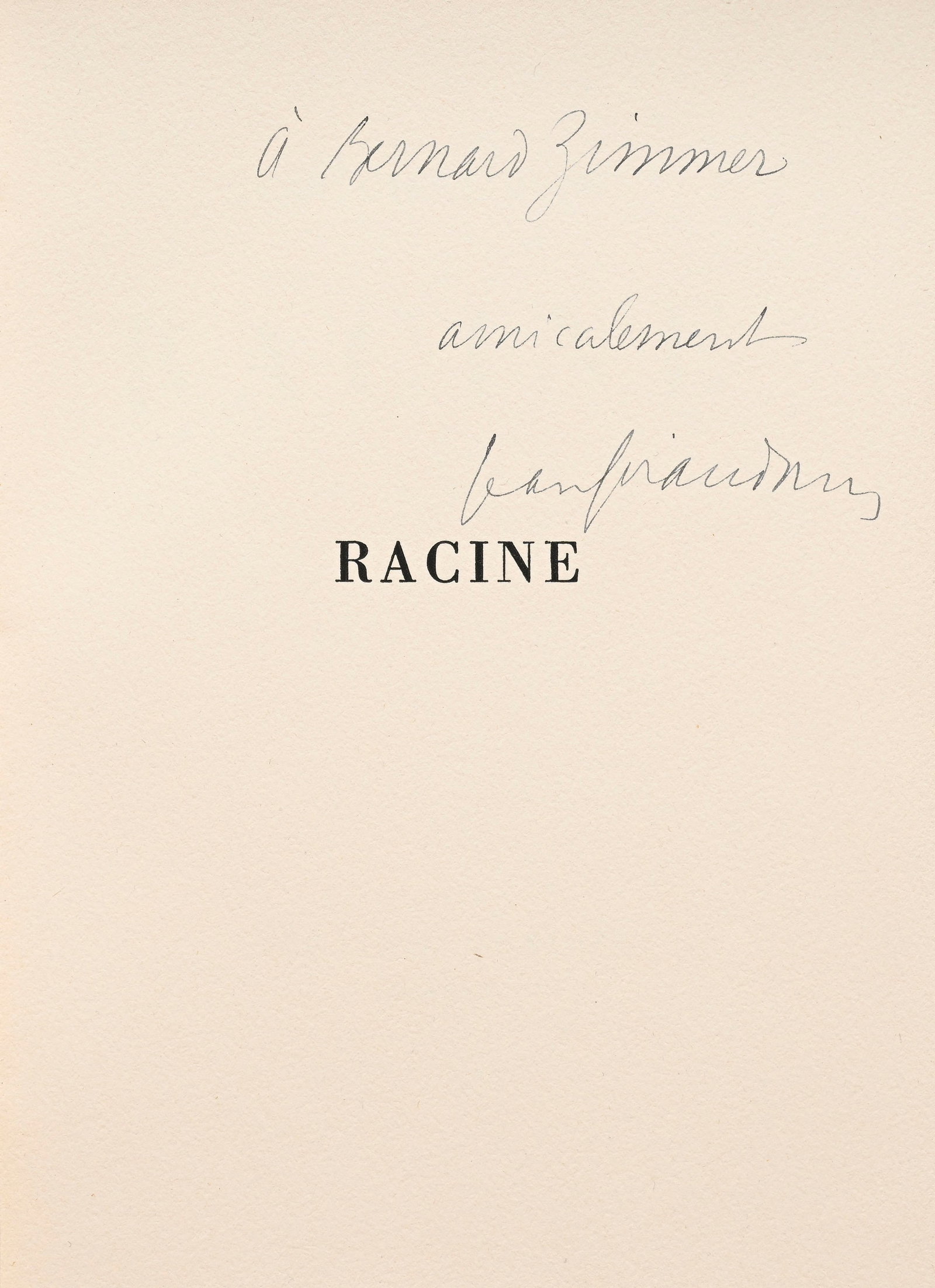 \[DÉDICACE\]. Ensemble de 16 vol. avec envois autographes des auteurs: \- Benoit (Pierre). Vil - 2