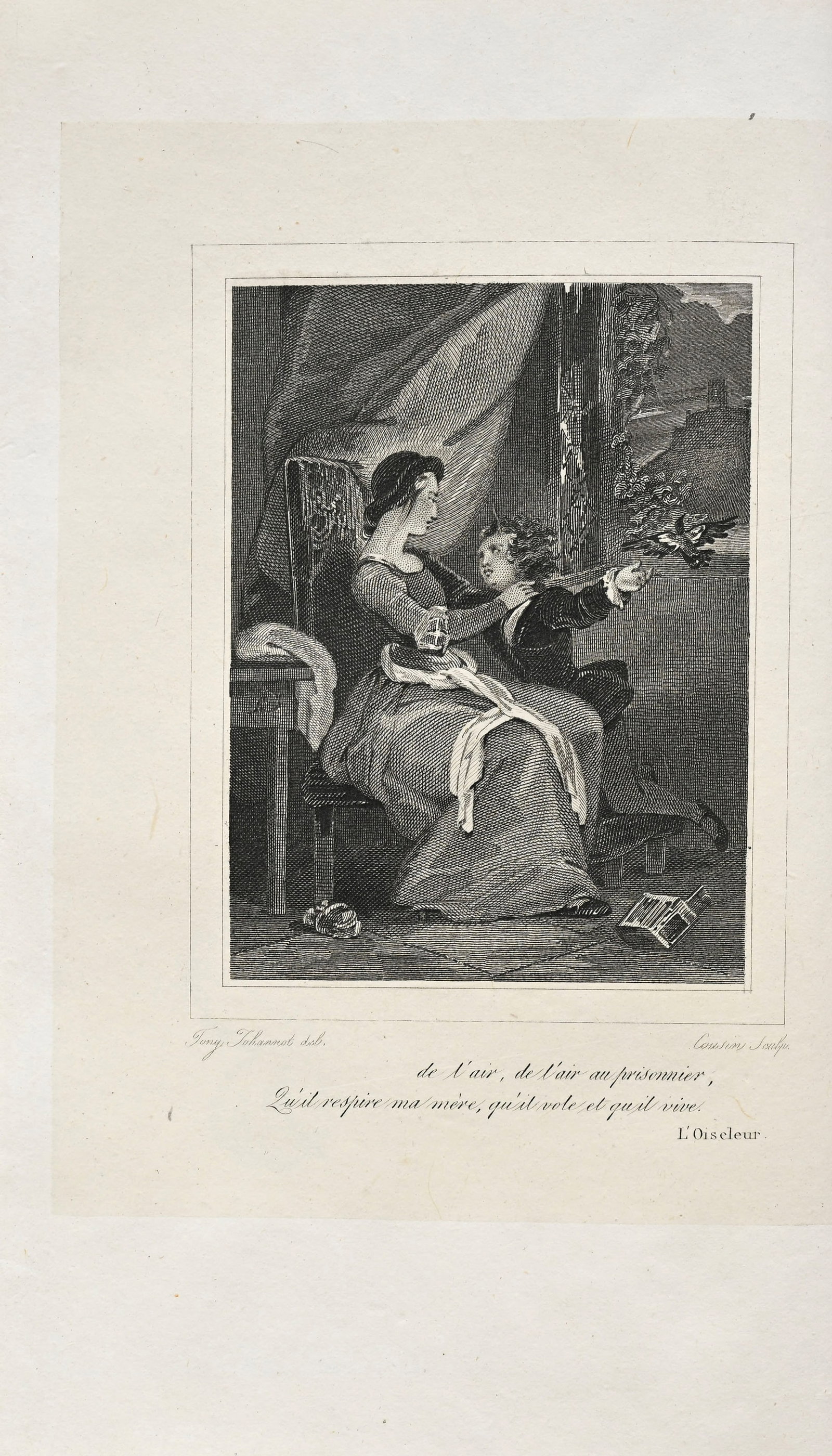 DESBORDES-VALMORE (Marceline). Poésies. Paris, Boulland, 1830. 2 vol. in-8° reliés de - 4