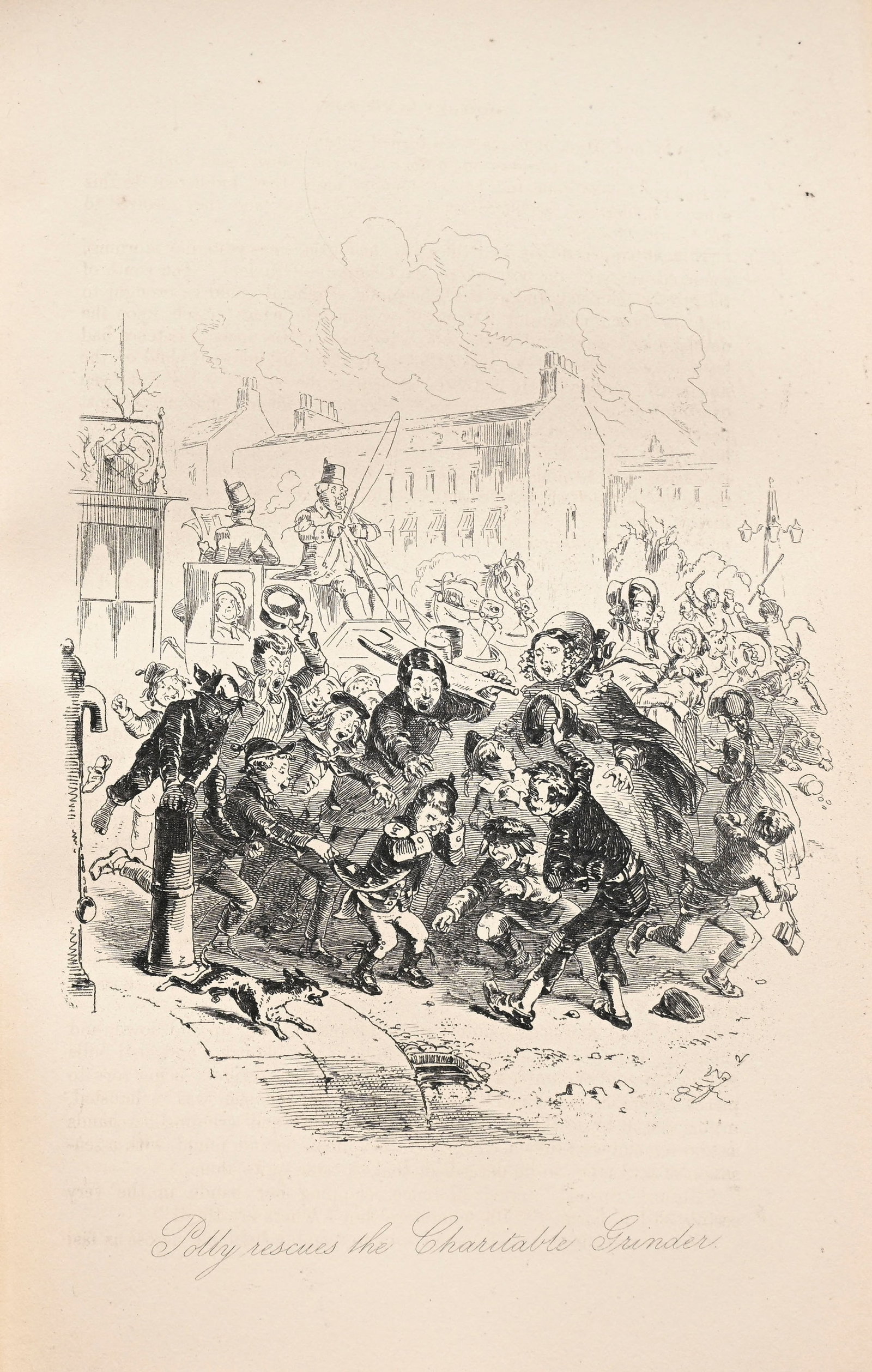 DICKENS (Charles). Dombey & Son. London, Chapman & Hall, 1848\. In-8° relié demi-box rouge (1 of 3)