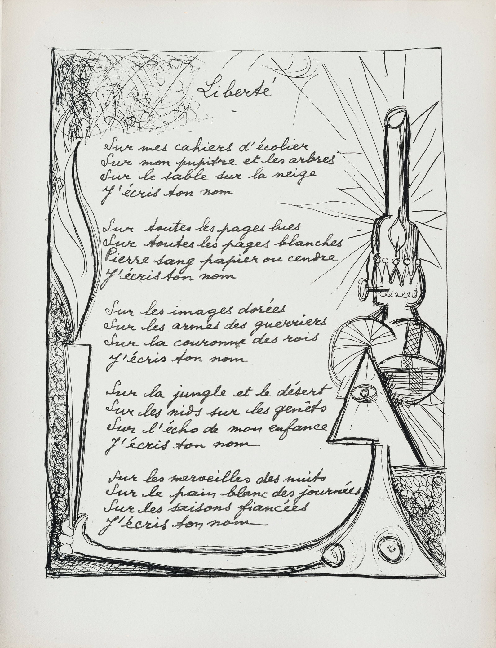 \[DOMINGUEZ\] - ÉLUARD (Paul) Poésie et vérité. Paris, éd. les nourritures : [DOMINGUEZ] - ÉLUARD (Paul) Poésie et vérité. Paris, éd. les nourritures terrestres, 1947. In-4° en ff., couverture rempliée illustrée, sous chemise et
