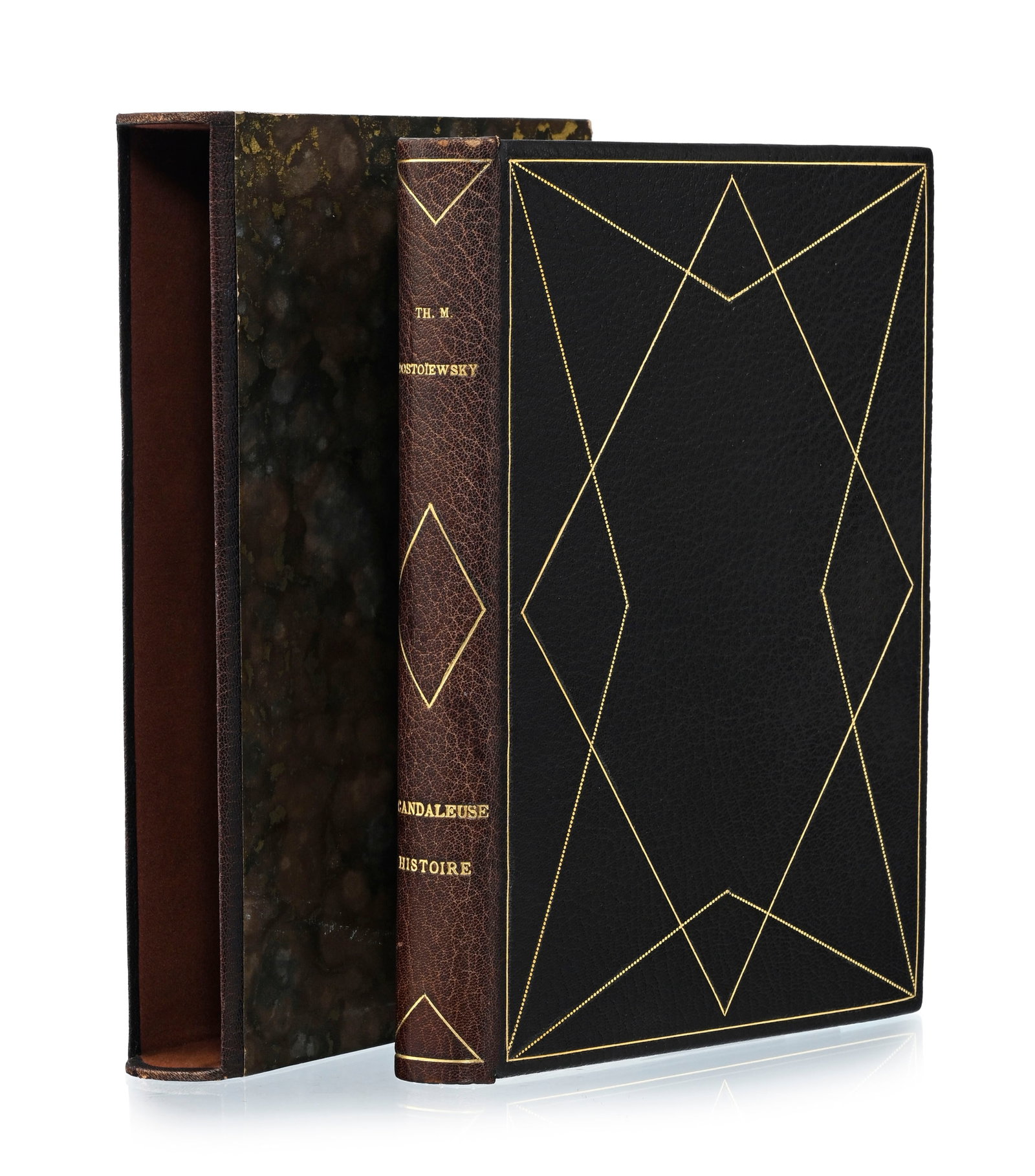 DOSTOÏEVSKY (Fiodor). Scandaleuse histoire. Paris, Les Éditions des Quatre Vents, 1945. Pe - 2