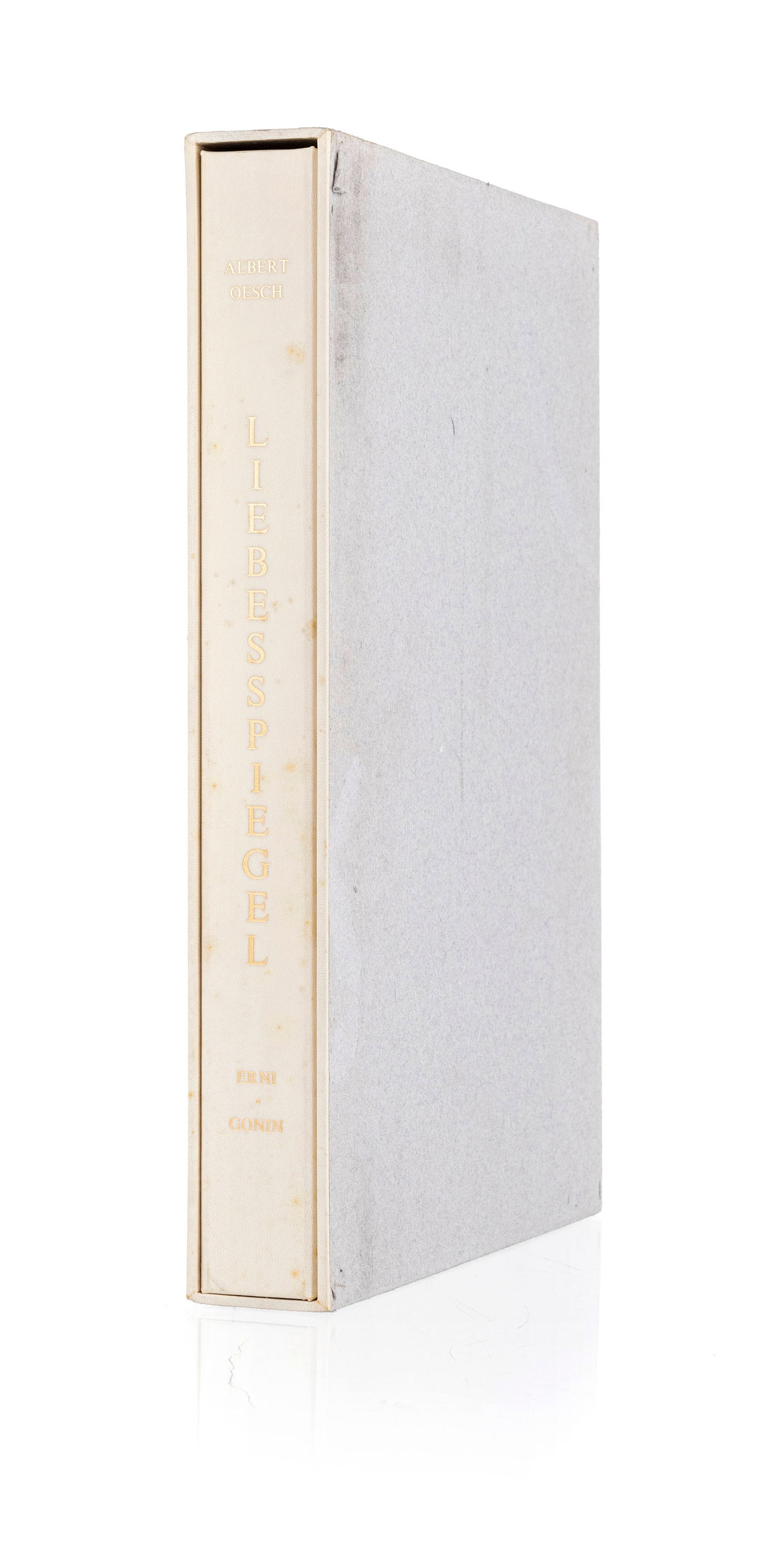 \[ERNI (Hans)\] - OESCH (Albert). Liebesspiegel. Lausanne, André & Pierre Gonin, 1980\. In-foli (1 of 6)