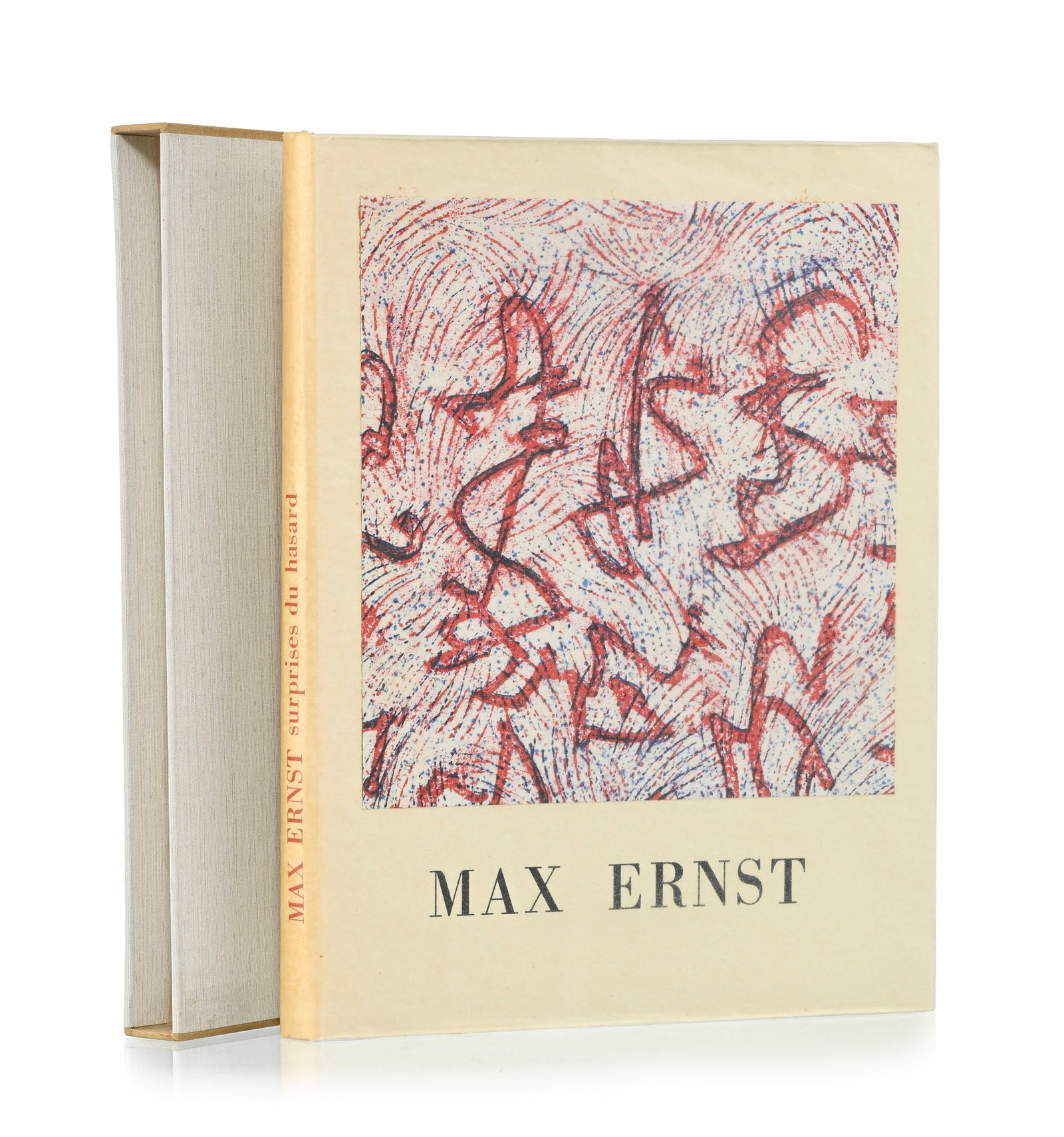 ERNST (Max). Surprises du Hasard. Vence, NRF, 1971. In-4° en ff. sous chemise et emboîtage - 5