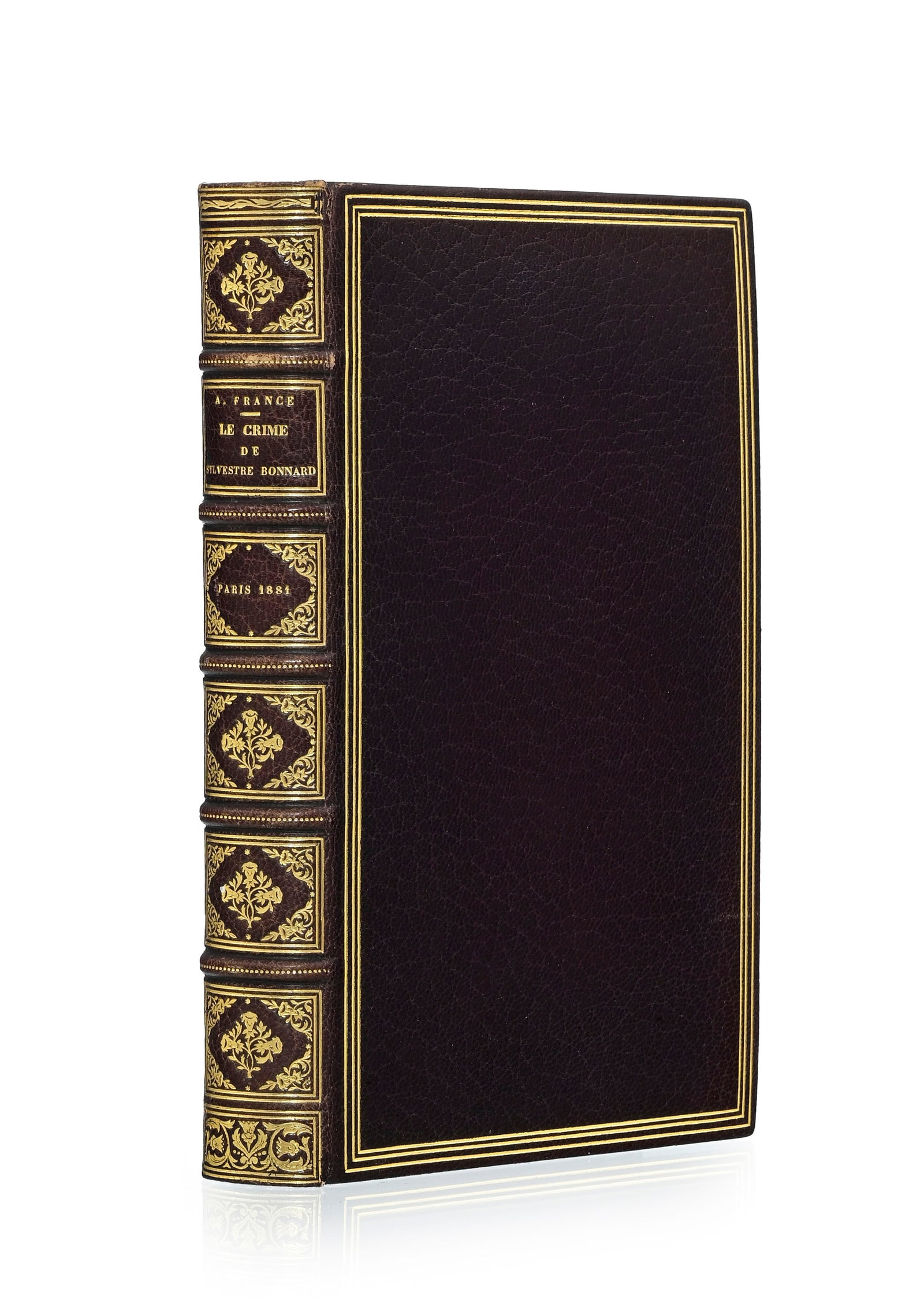 FRANCE (Anatole). Le Crime de Sylvestre Bonnard, membre de l'Institut. Paris, Calmann-Lévy, 188 - 3