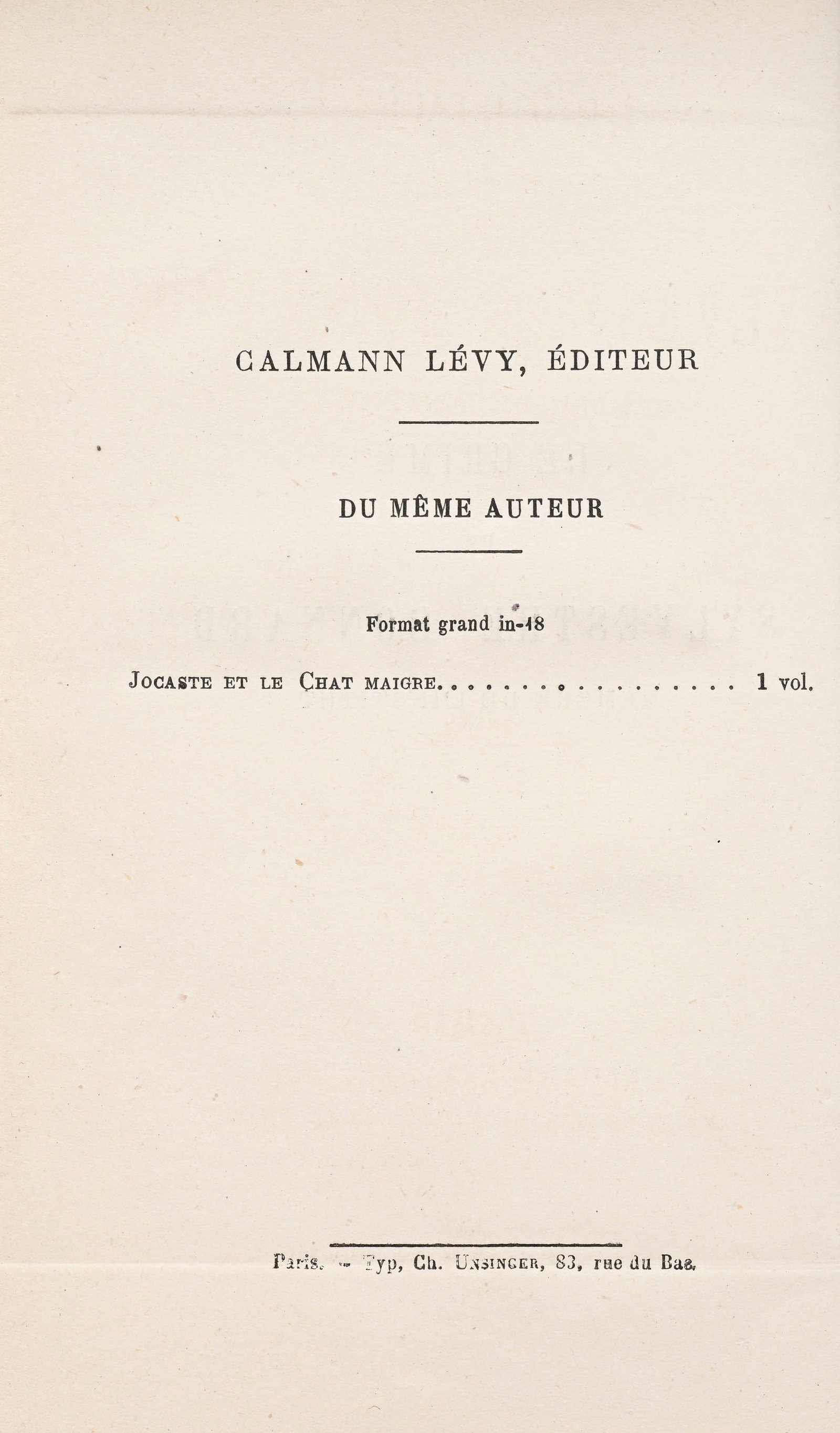 FRANCE (Anatole). 4 ouvrages en édition originale très bien reliés : 1) La r - 5