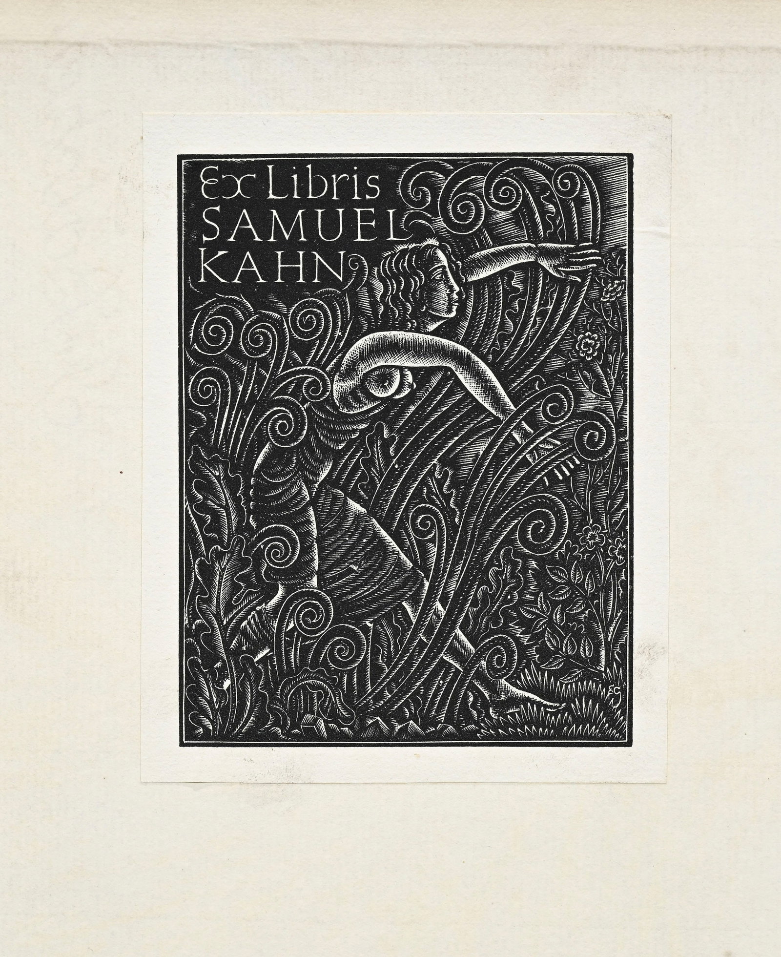 GILL (Eric). The Song of Songs. Berkshire, Golden Cockerel Press/Robert Gibbings, 1925. In-folio rel - 2