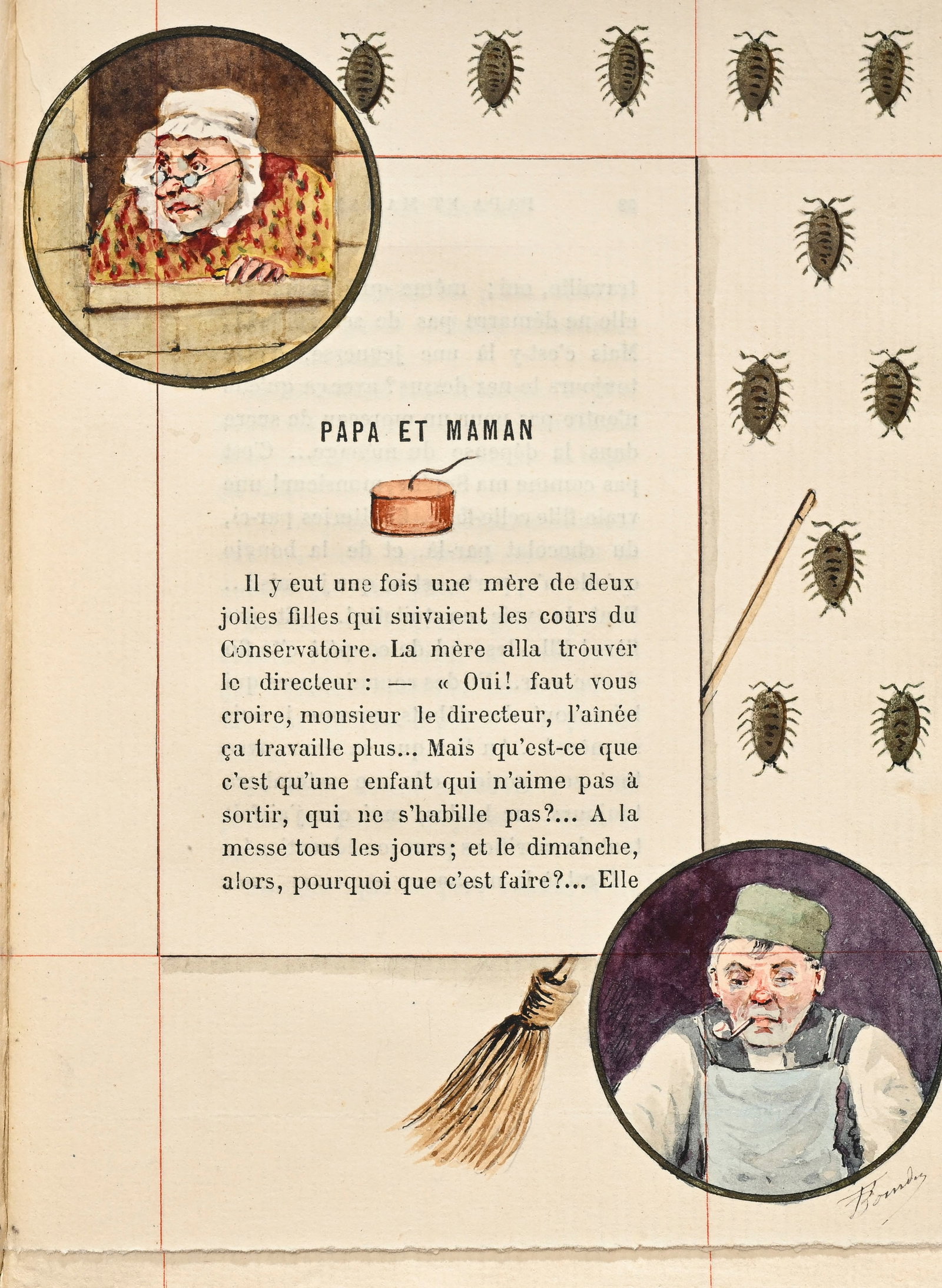 GONCOURT (Edmond & Jules de). La Lorette. Paris, Charpentier, 1883. In-16 relié plein maroquin  - 3